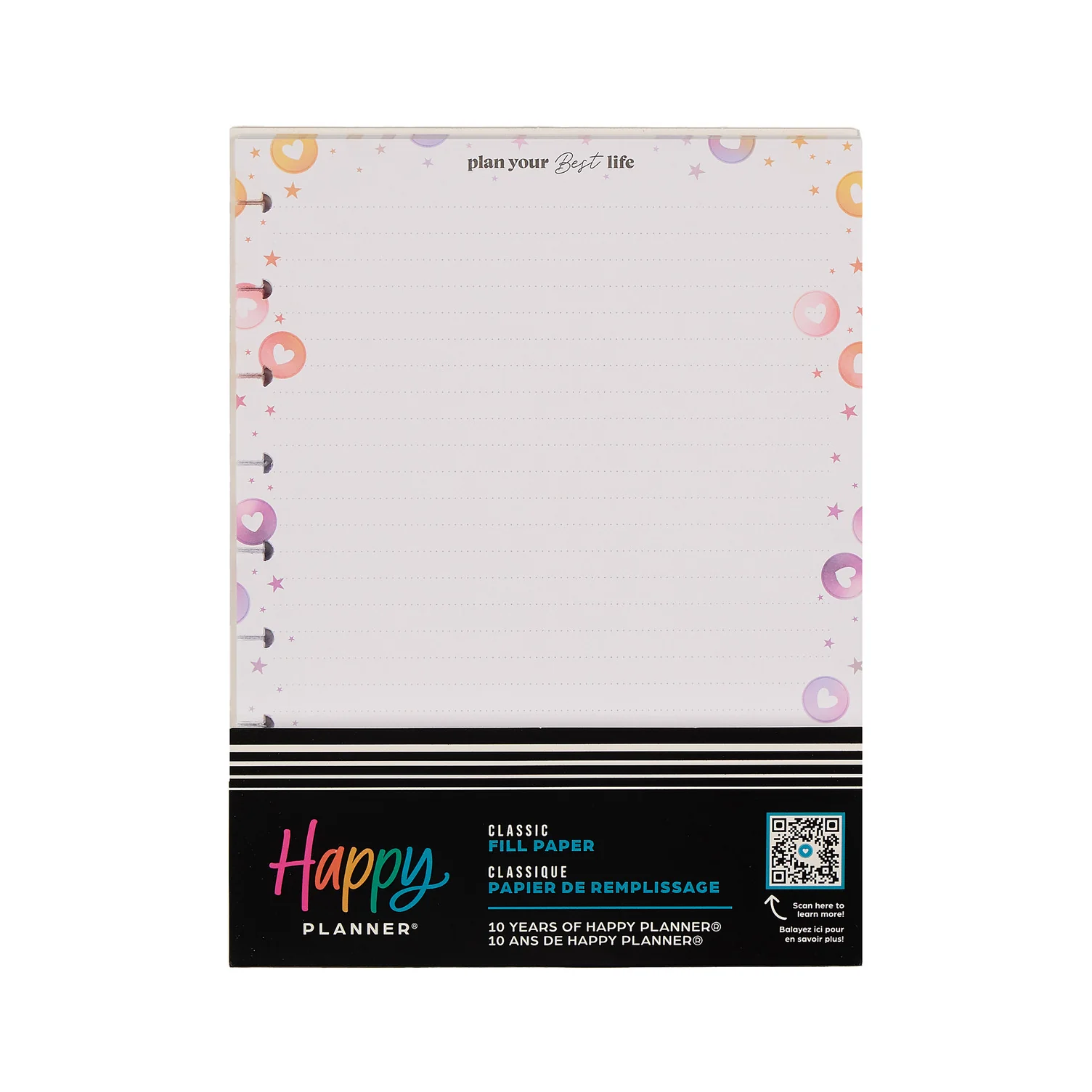 10 Years of Happy - Checklist Classic Filler Paper - 40 Sheets - Image 10