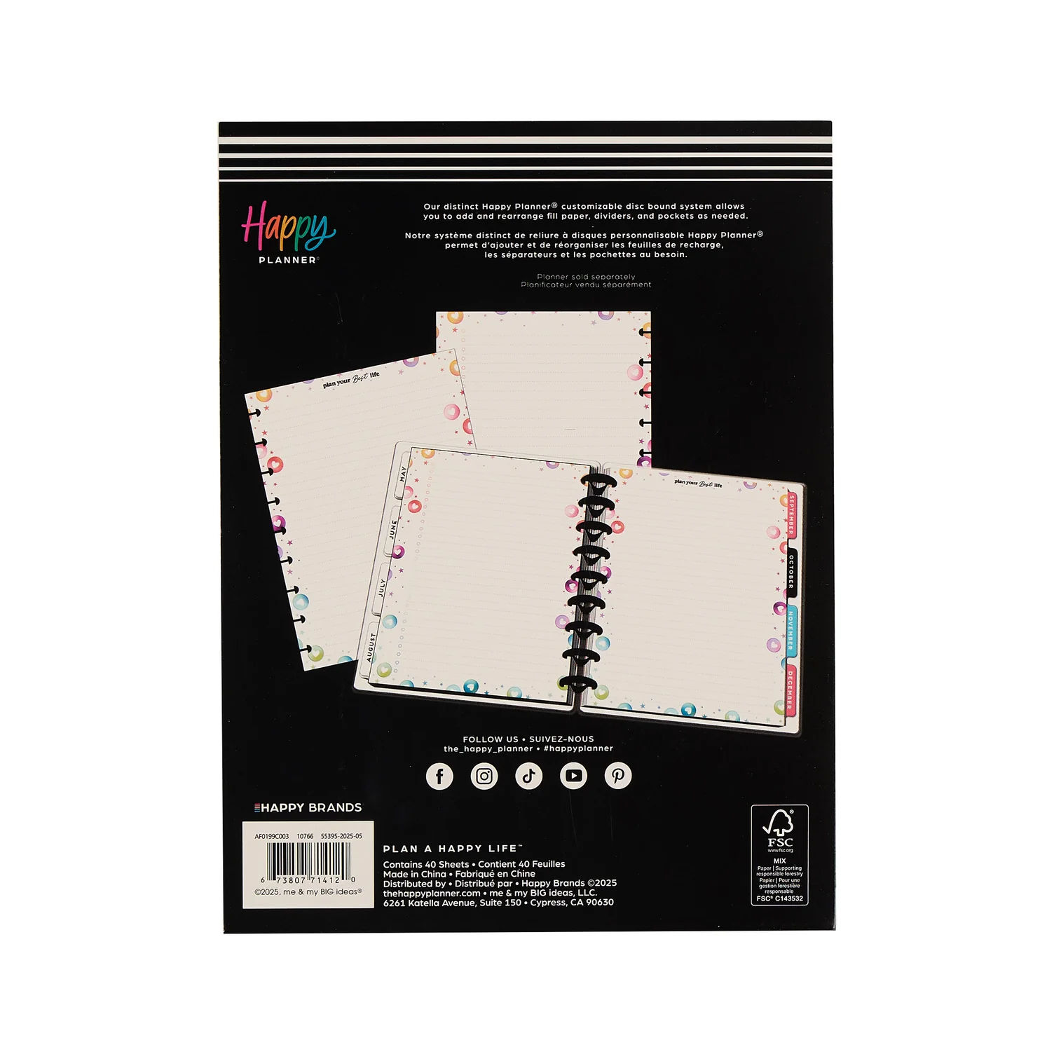 10 Years of Happy - Checklist Classic Filler Paper - 40 Sheets - Image 11