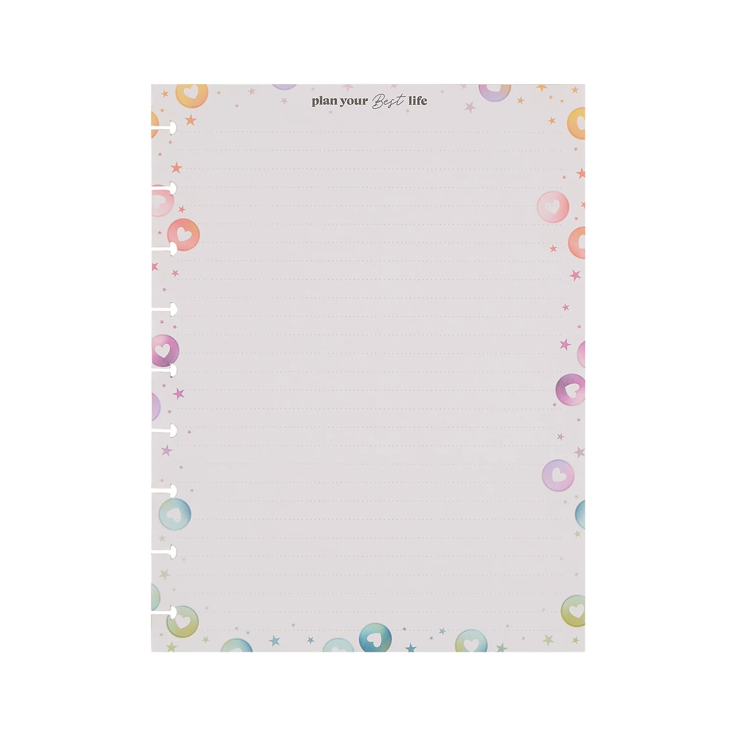 10 Years of Happy - Checklist Classic Filler Paper - 40 Sheets - Image 8