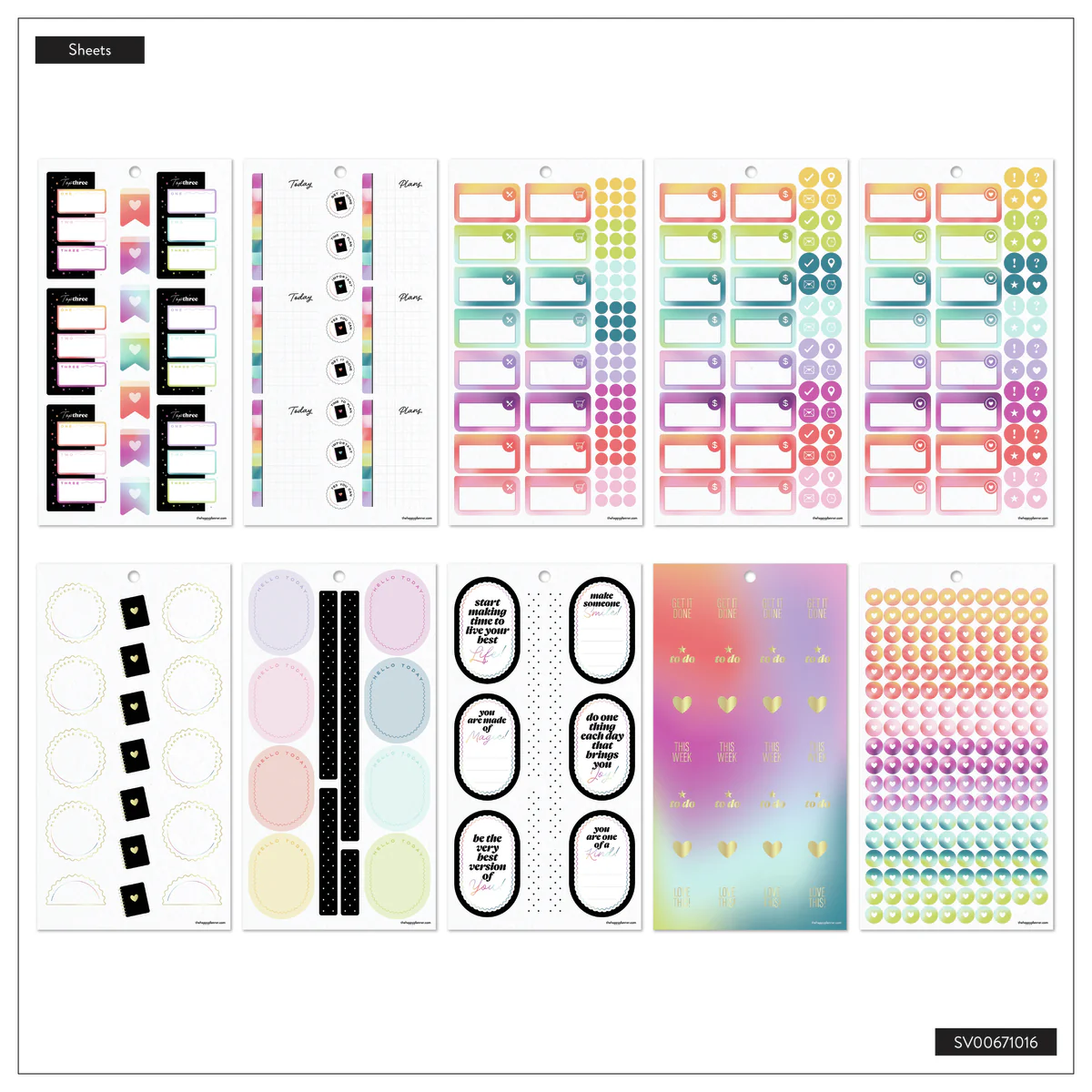10 Years of Happy - Value Pack Sticker Book - Image 10