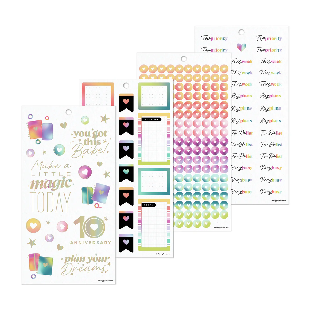 10 Years of Happy - Value Pack Sticker Book - Image 8