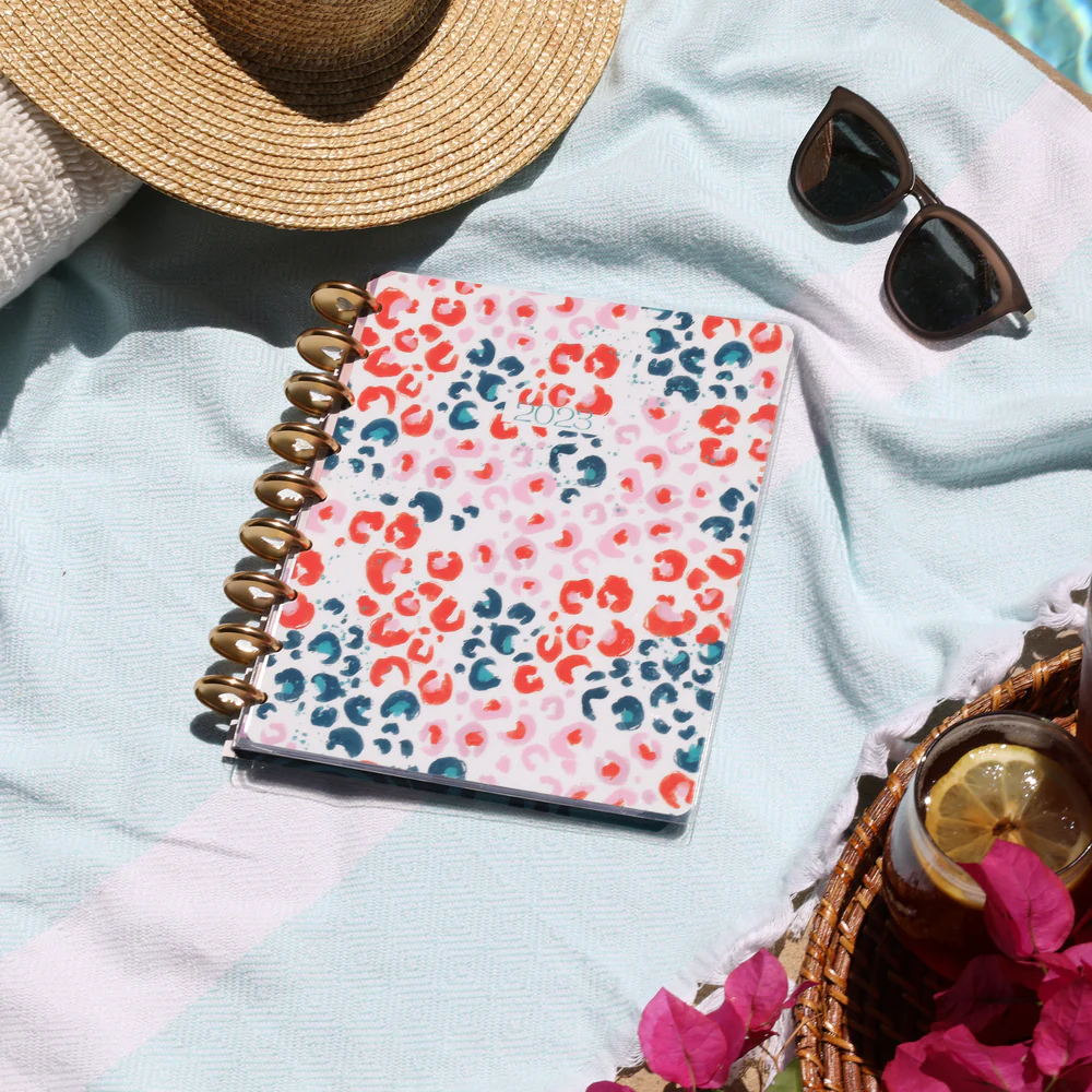 Undated DELUXE Tropical Boho Happy Planner - Classic Daily Layout - 4 Months - Image 3