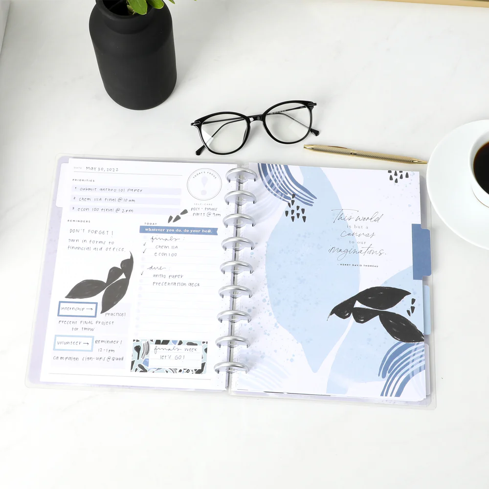 Undated Funky Abstracts Happy Planner - Classic Daily Layout - 4 Months - Image 4