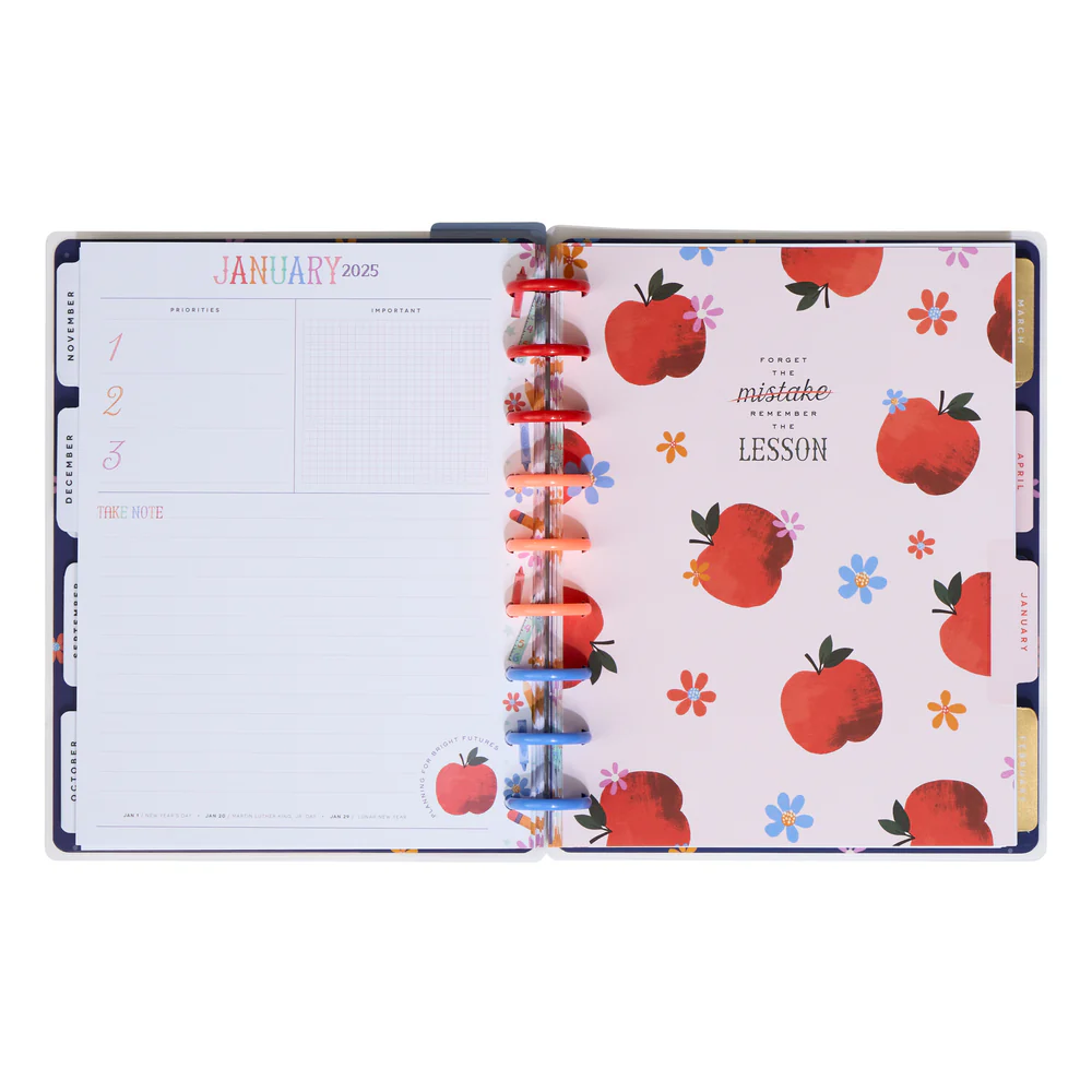 2024 Classroom Brights Teacher Happy Planner Box Kit - Classic Teacher Layout - 12 Months - Image 5