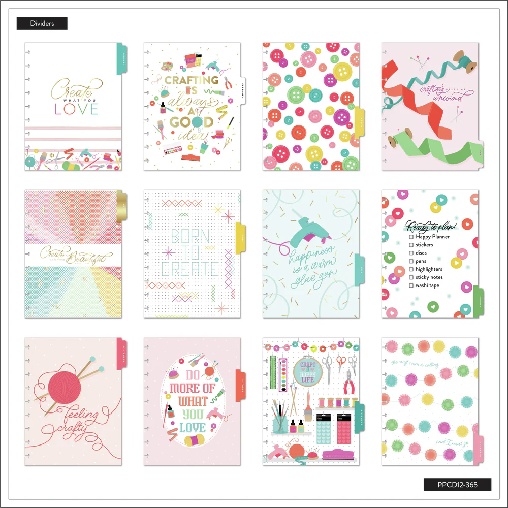 2024 Miss Maker Happy Planner - Classic Checklist Layout - 12 Months - Image 10