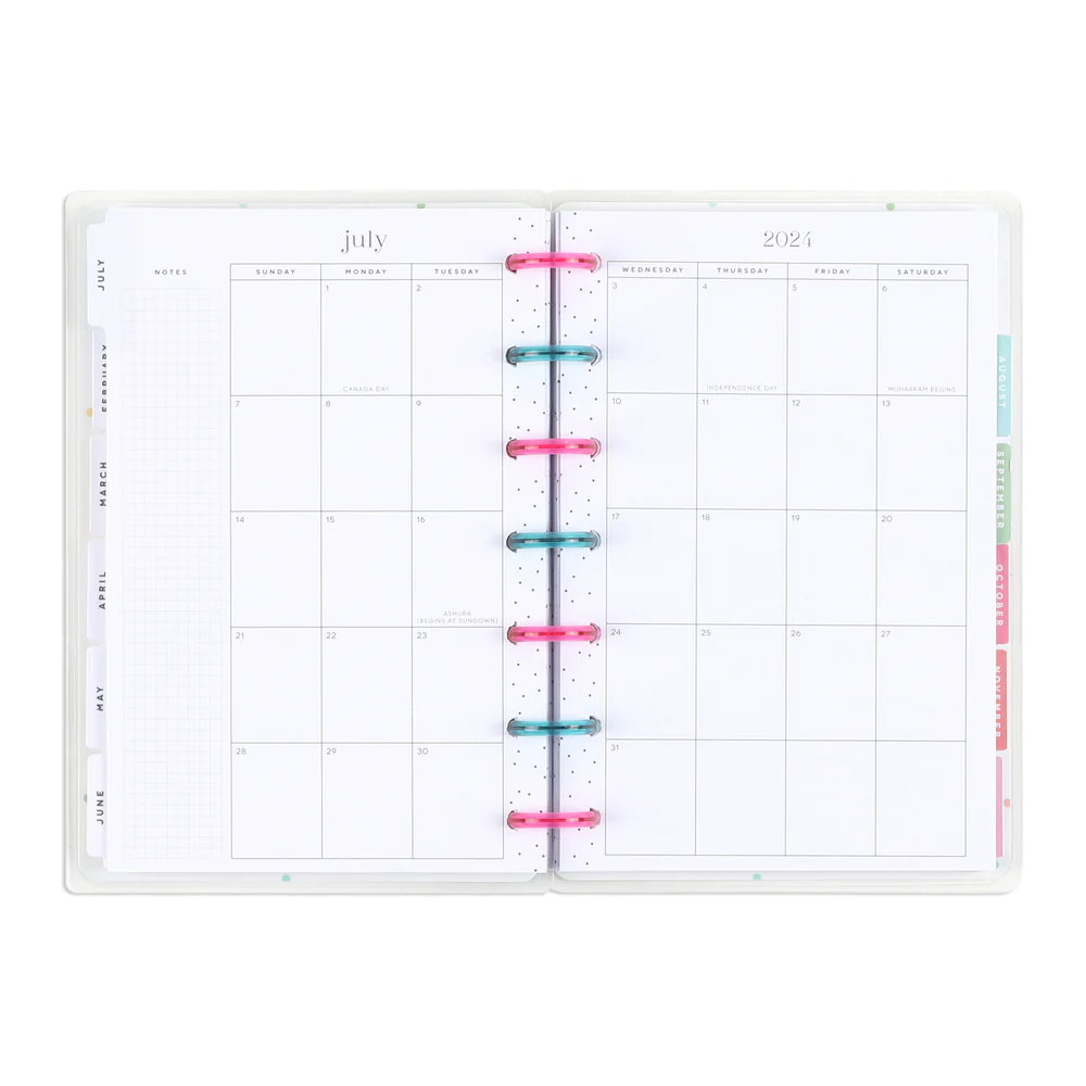 2024 Miss Maker Happy Planner - Mini Dashboard Layout - 12 Months - Image 5