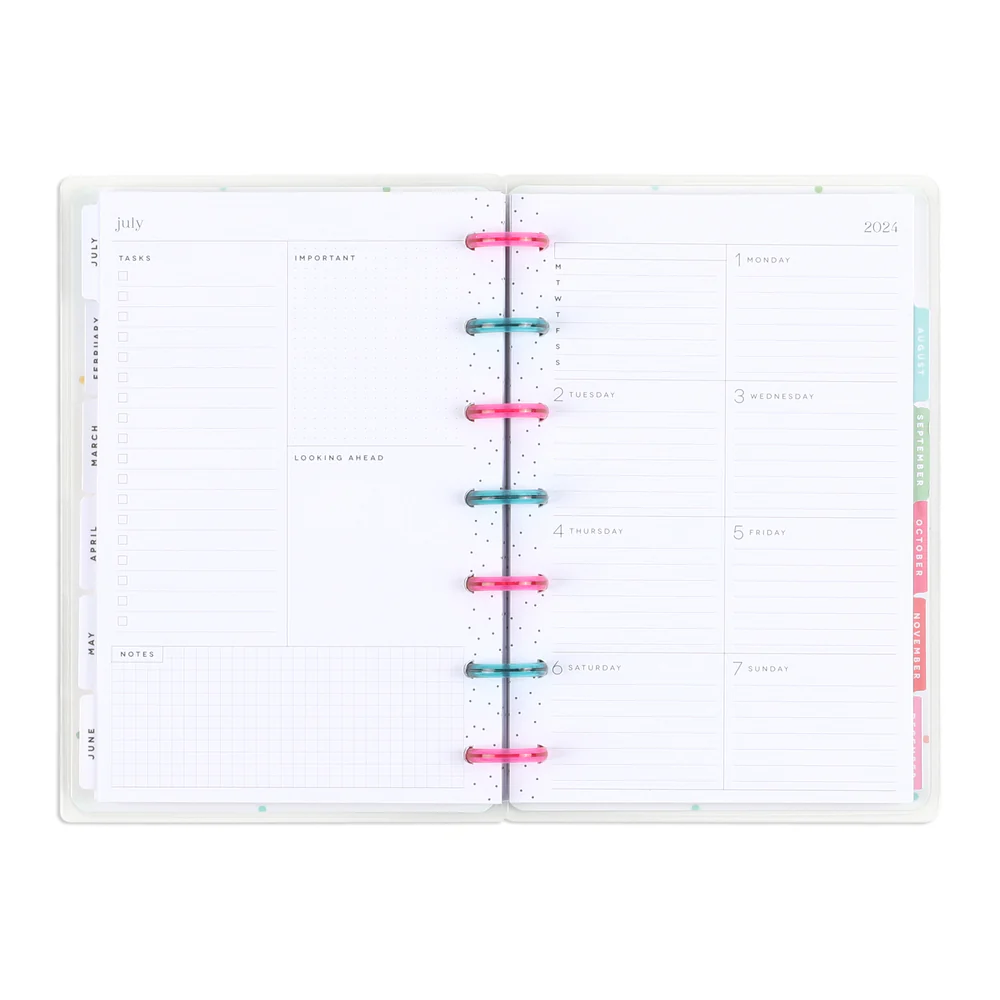 2024 Miss Maker Happy Planner - Mini Dashboard Layout - 12 Months - Image 6