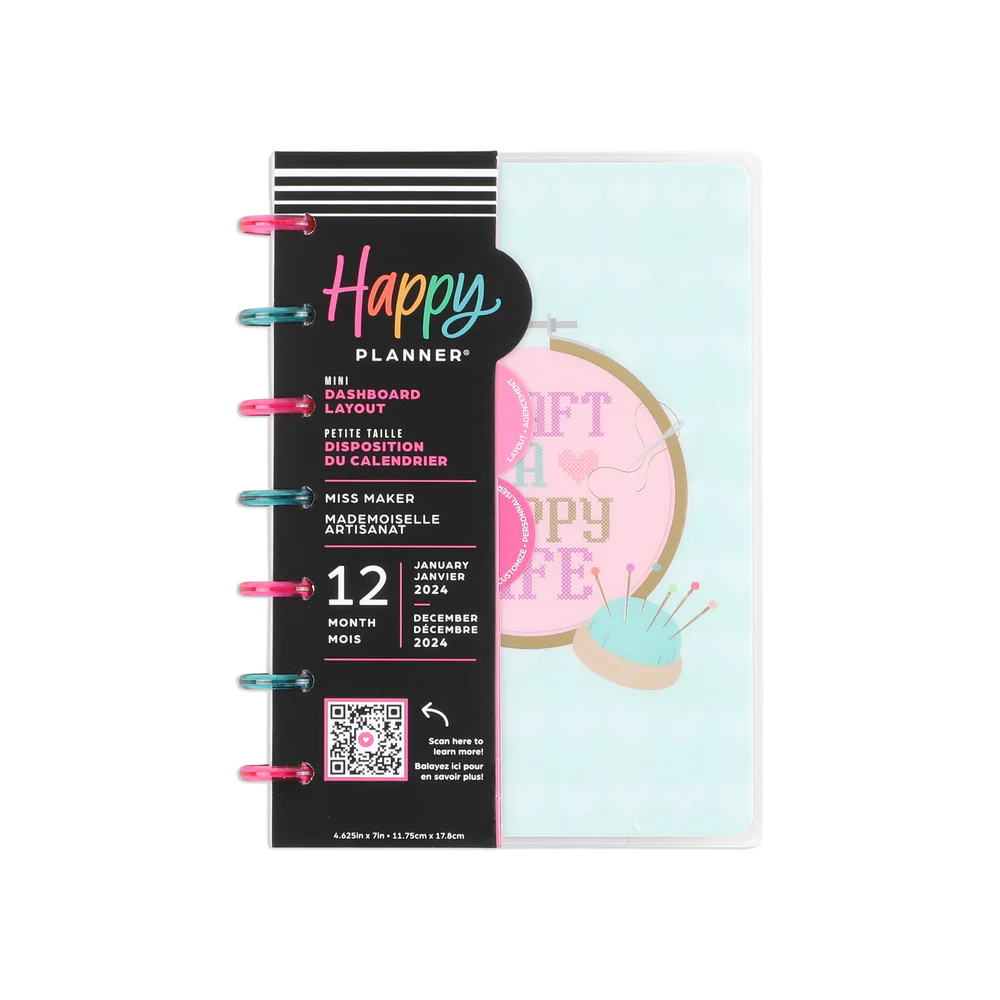 2024 Miss Maker Happy Planner - Mini Dashboard Layout - 12 Months - Image 7