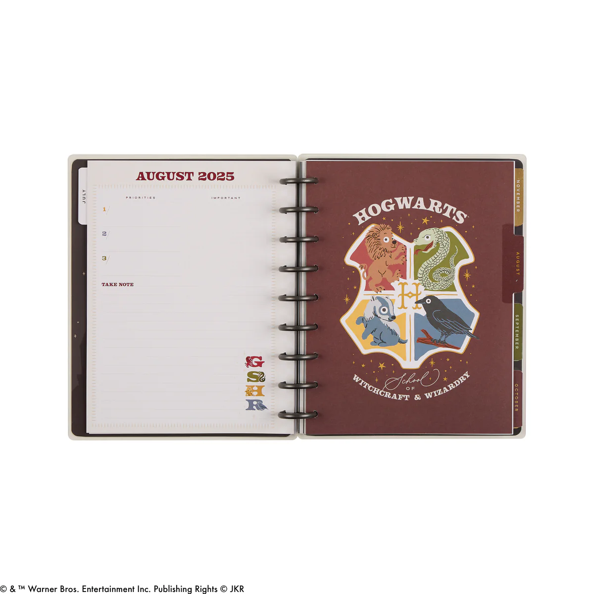 2025–2026 Harry Potter Customizable Teacher Planner - Classic Teacher Layout - 12 Months - Image 16