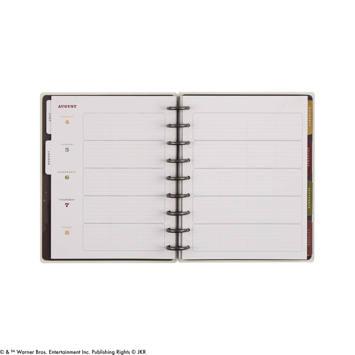 2025–2026 Harry Potter Customizable Teacher Planner - Classic Teacher Layout - 12 Months - Image 18