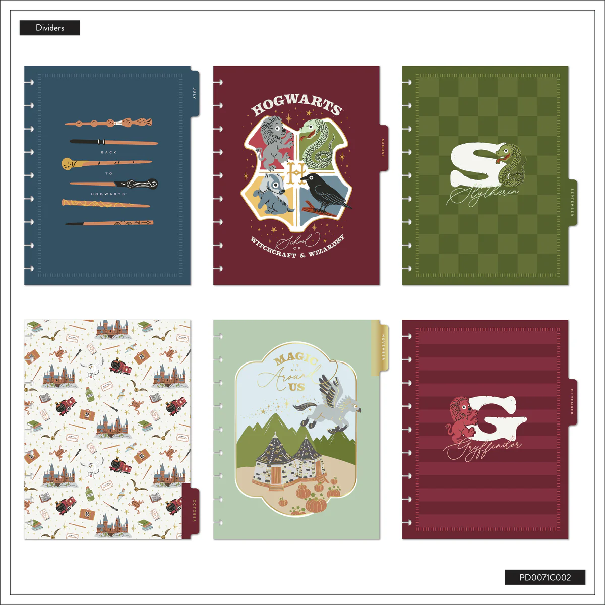 2025–2026 Harry Potter Customizable Teacher Planner - Classic Teacher Layout - 12 Months - Image 19