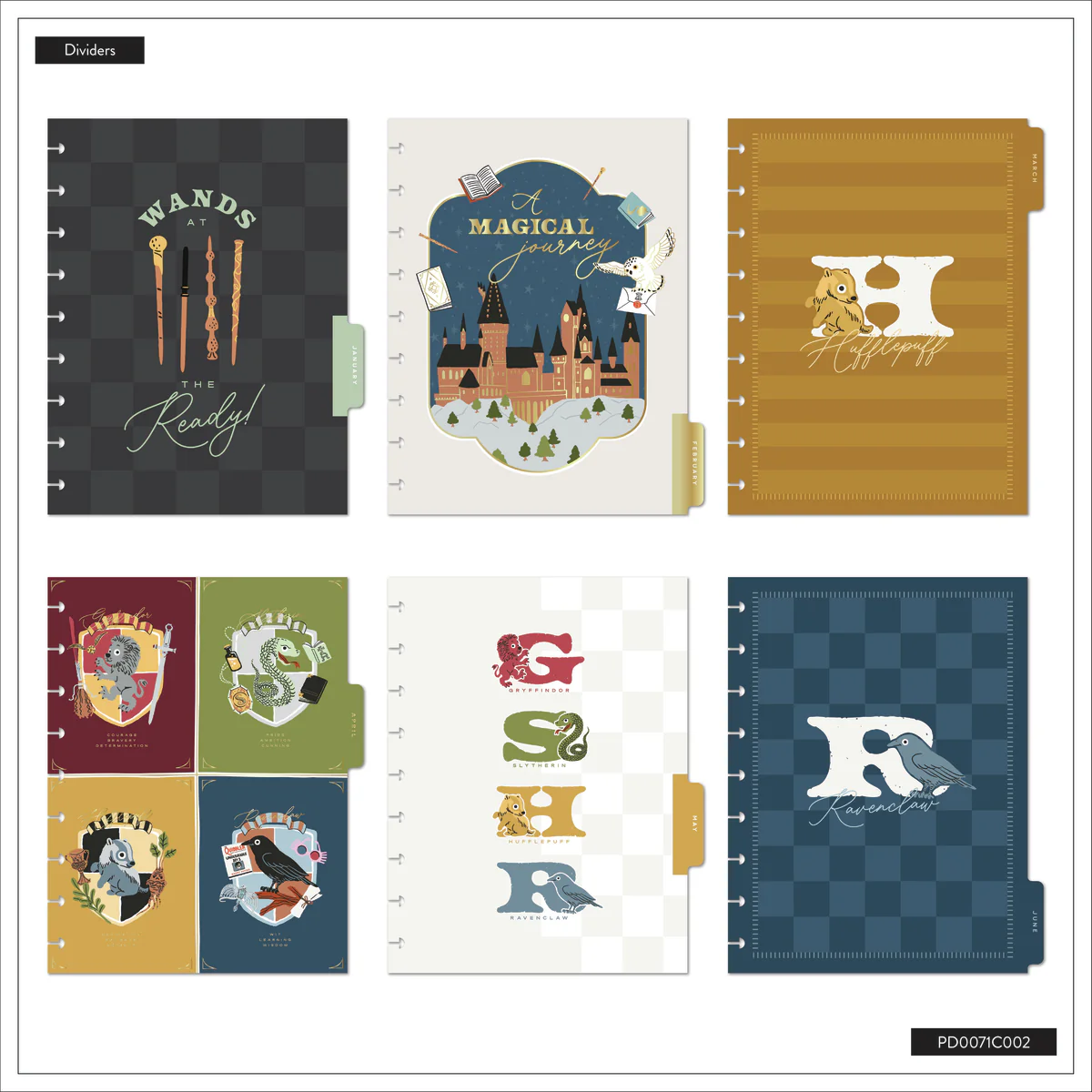 2025–2026 Harry Potter Customizable Teacher Planner - Classic Teacher Layout - 12 Months - Image 20