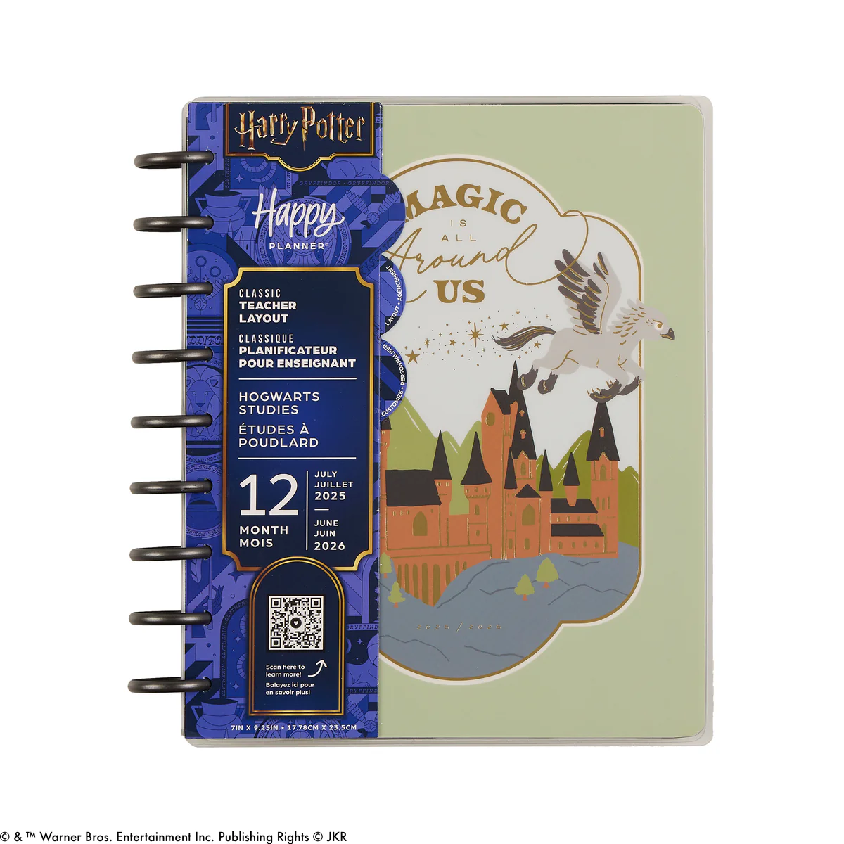 2025–2026 Harry Potter Customizable Teacher Planner - Classic Teacher Layout - 12 Months - Image 23