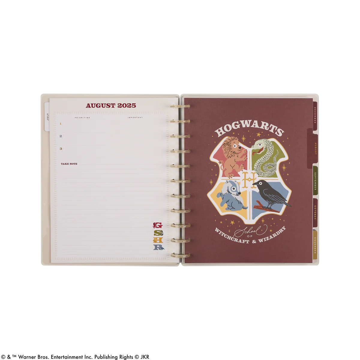 2025–2026 Harry Potter Studies Customizable Teacher Planner - Big Teacher Layout - 12 Months - Image 12