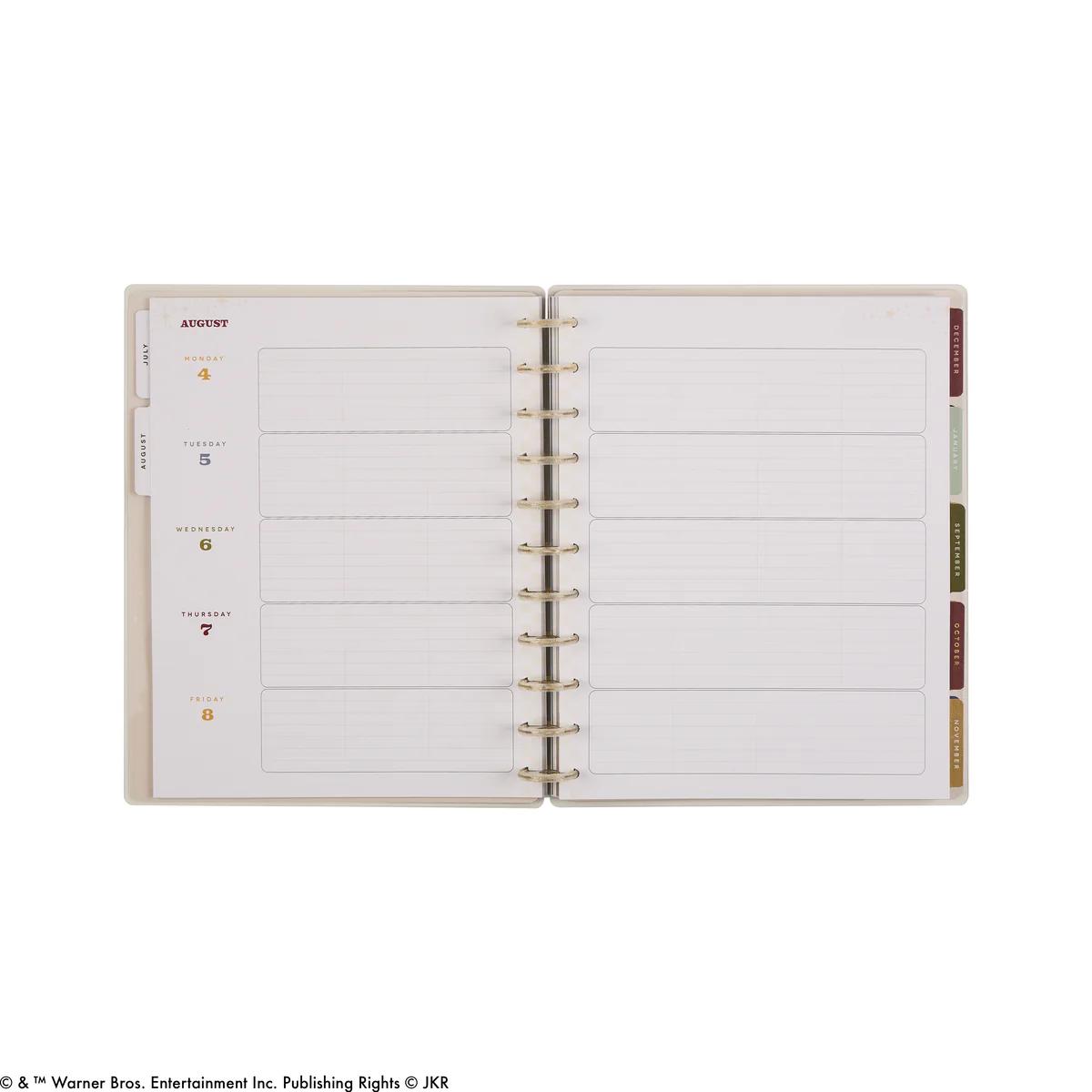 2025–2026 Harry Potter Studies Customizable Teacher Planner - Big Teacher Layout - 12 Months - Image 13