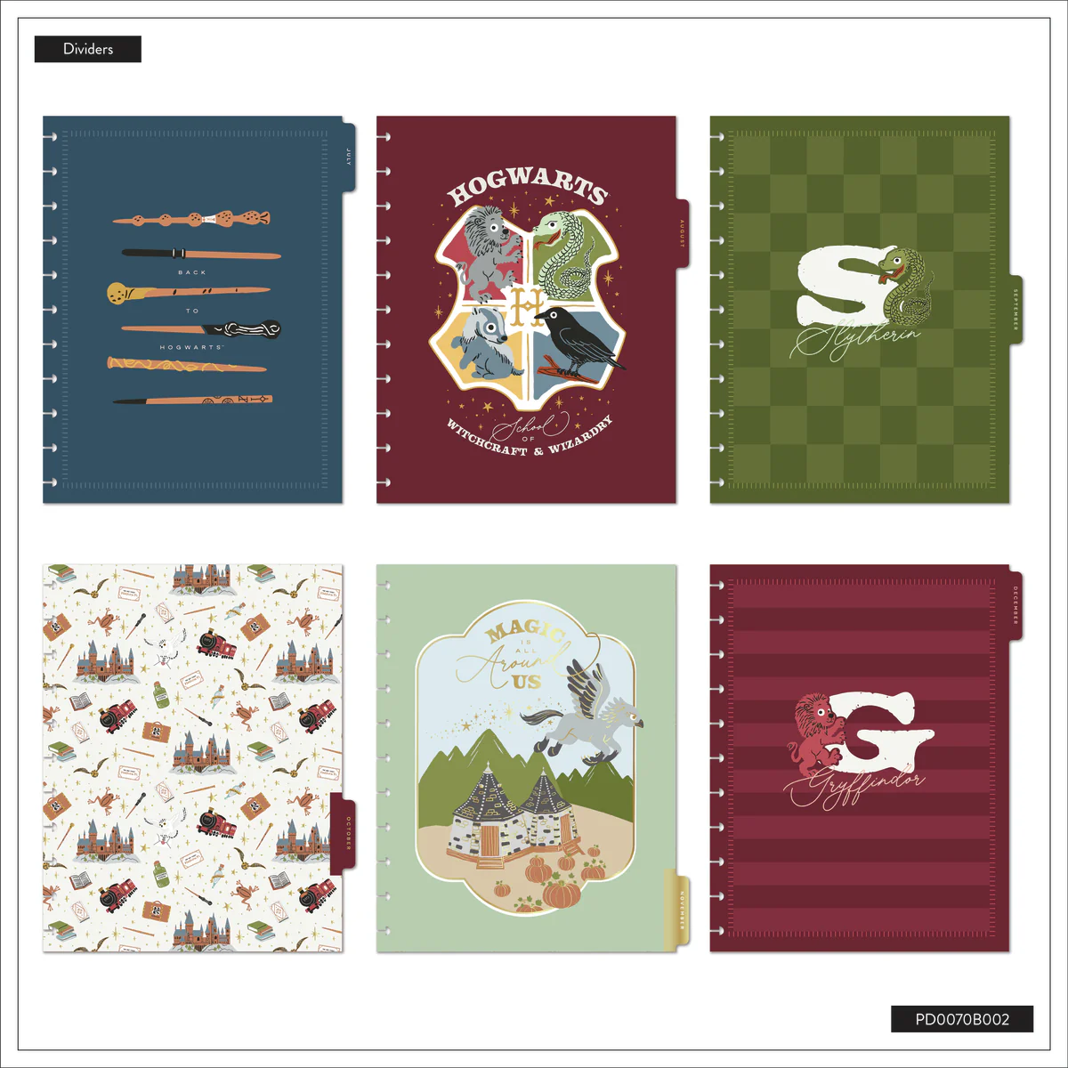 2025–2026 Harry Potter Studies Customizable Teacher Planner - Big Teacher Layout - 12 Months - Image 15