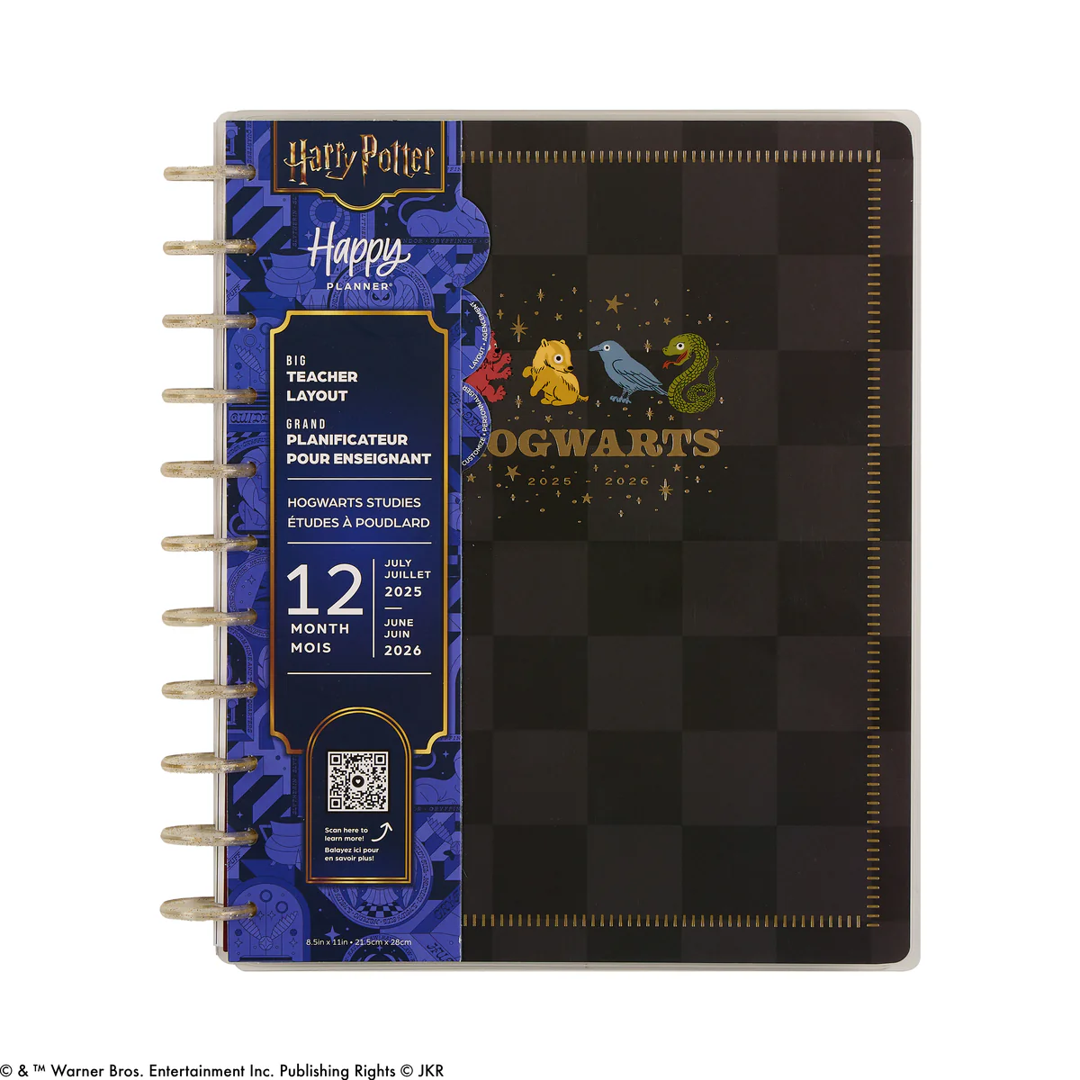 2025–2026 Harry Potter Studies Customizable Teacher Planner - Big Teacher Layout - 12 Months - Image 20