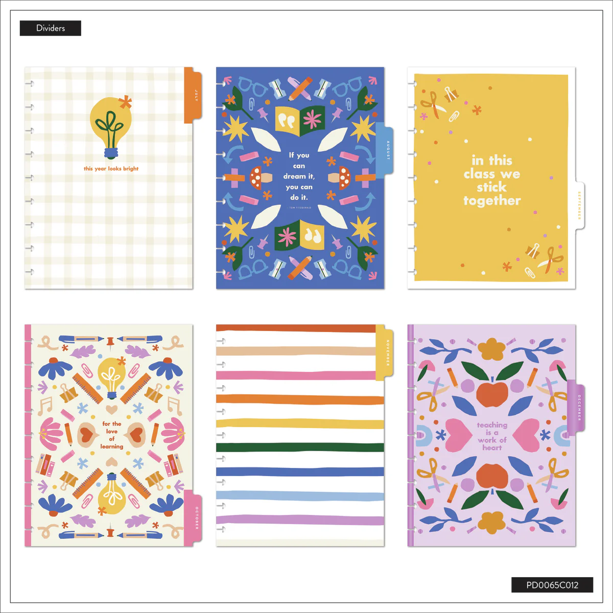 2025–2026 Heart Work Customizable Teacher Planner - Classic Teacher Layout - 12 Months - Image 12