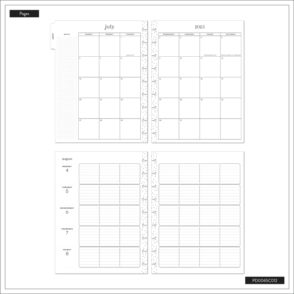 2025–2026 Heart Work Customizable Teacher Planner - Classic Teacher Layout - 12 Months - Image 15