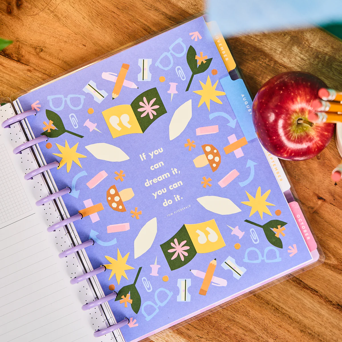 2025–2026 Heart Work Customizable Teacher Planner - Classic Teacher Layout - 12 Months - Image 2