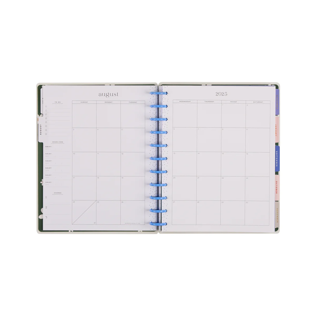 2025–2026 Homeschool Heart Customizable Planner - Big Homeschool Layout - 12 Months - Image 13