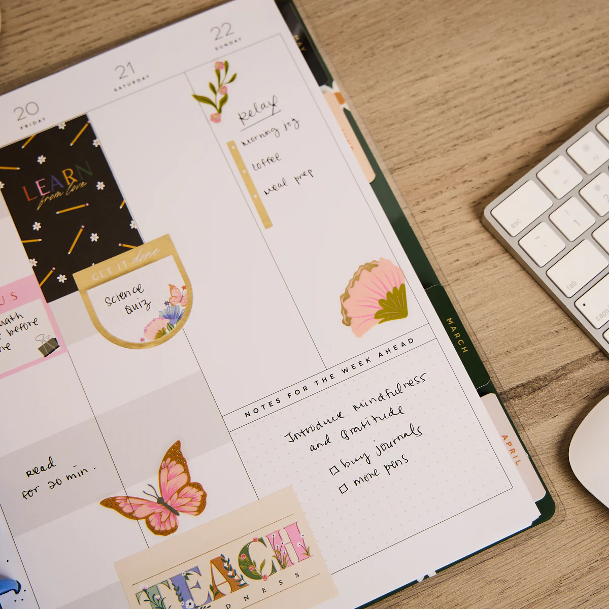 2025–2026 Homeschool Heart Customizable Planner - Big Homeschool Layout - 12 Months - Image 5