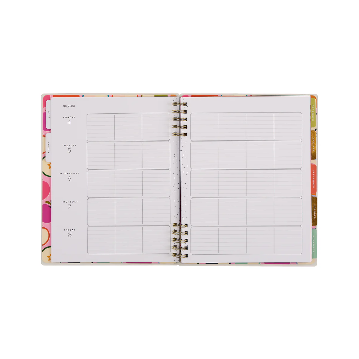 2025–2026 Mod Teacher Customizable Spiral Teacher Planner - Big Teacher Layout - 12 Months - Image 11