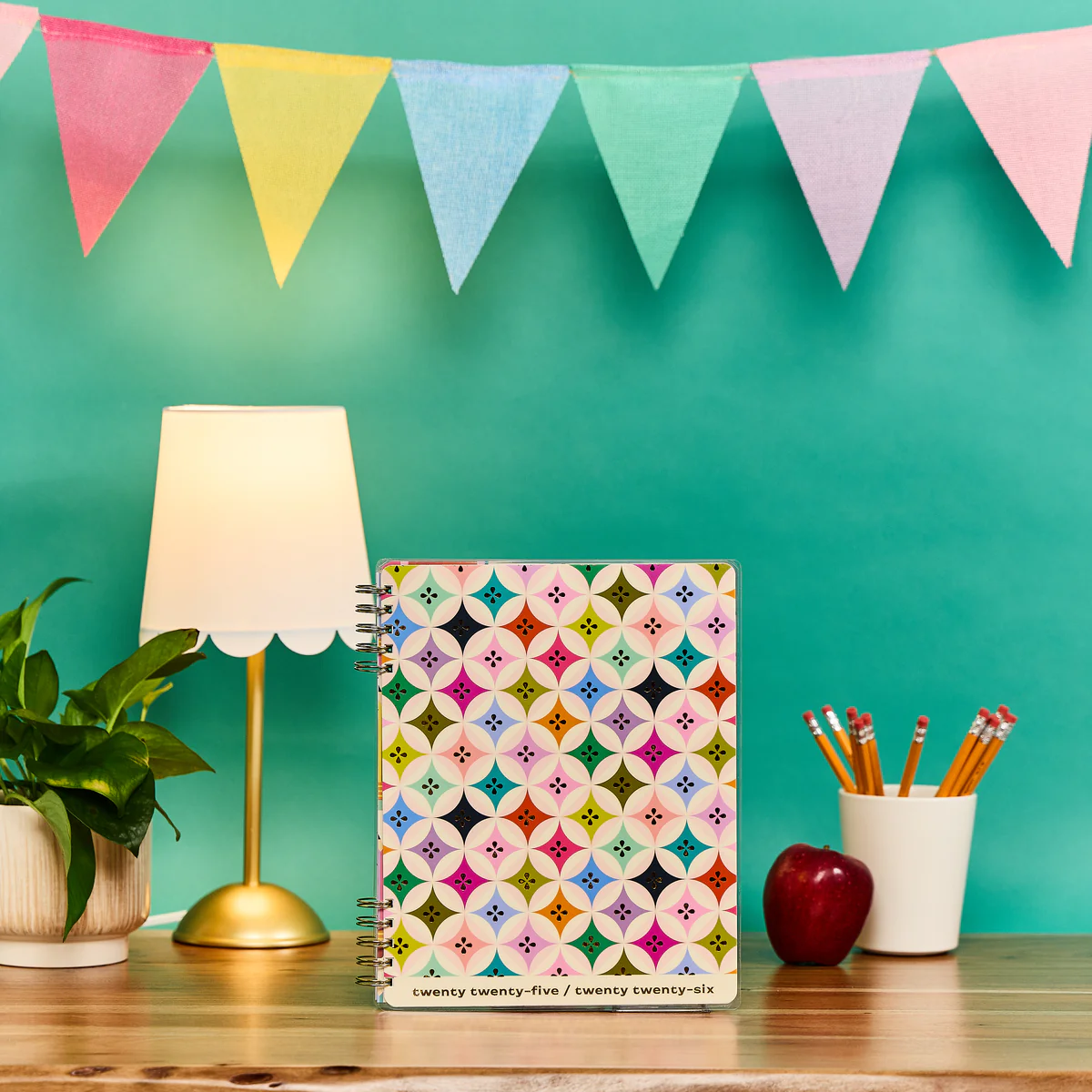 2025–2026 Mod Teacher Customizable Spiral Teacher Planner - Big Teacher Layout - 12 Months - Image 3