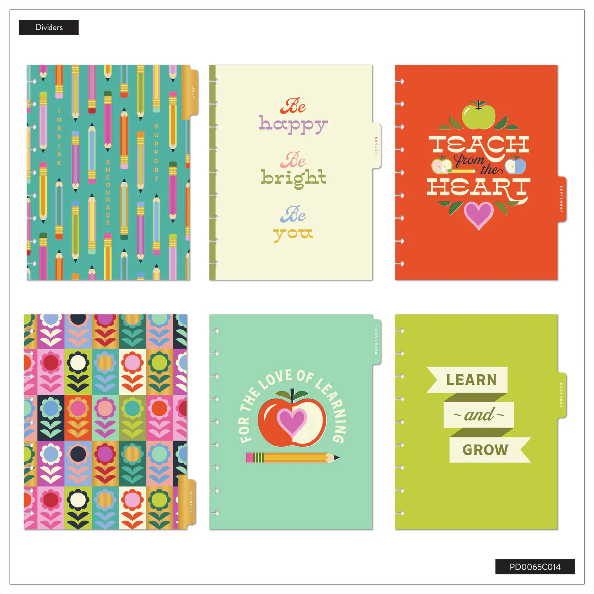 2025–2026 Mod Teacher Customizable Teacher Planner - Classic Teacher Layout - 12 Months - Image 11