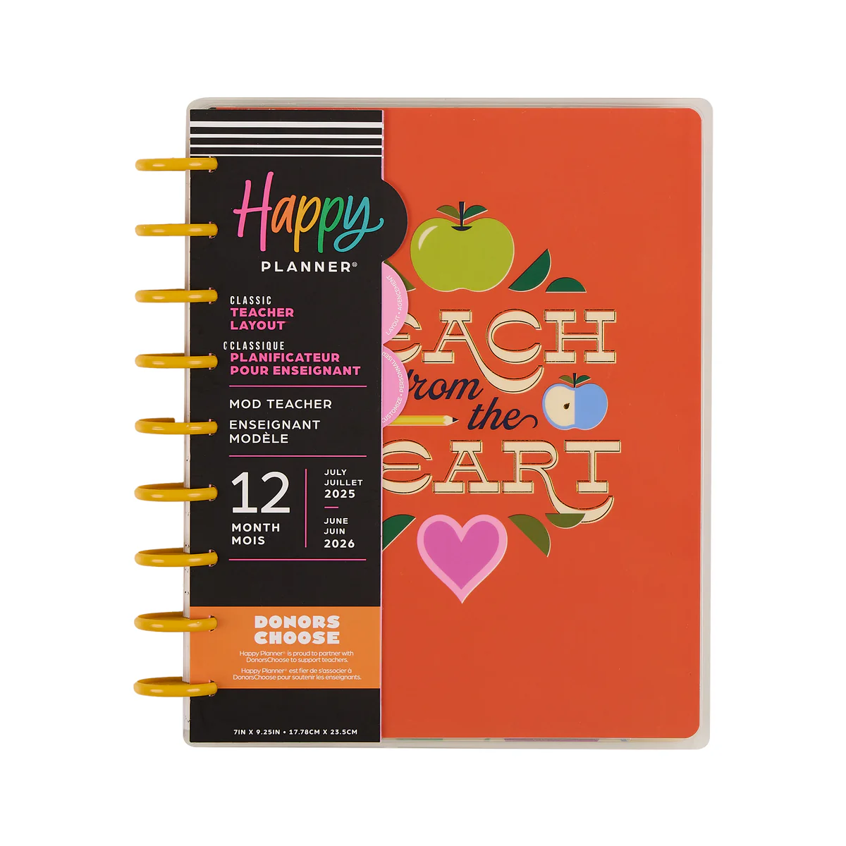 2025–2026 Mod Teacher Customizable Teacher Planner - Classic Teacher Layout - 12 Months - Image 15