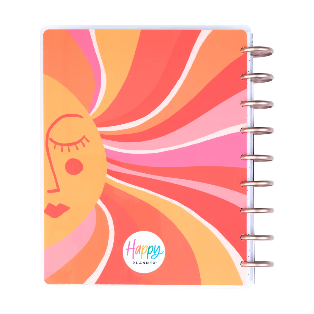 Undated Cat Coq x Happy Planner Retro Sunset Planner - Classic Dashboard Layout - 12 Months - Image 13