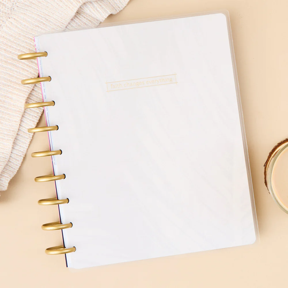 Undated Coastal Faith Planner - Classic Faith Layout - 12 Months - Image 3