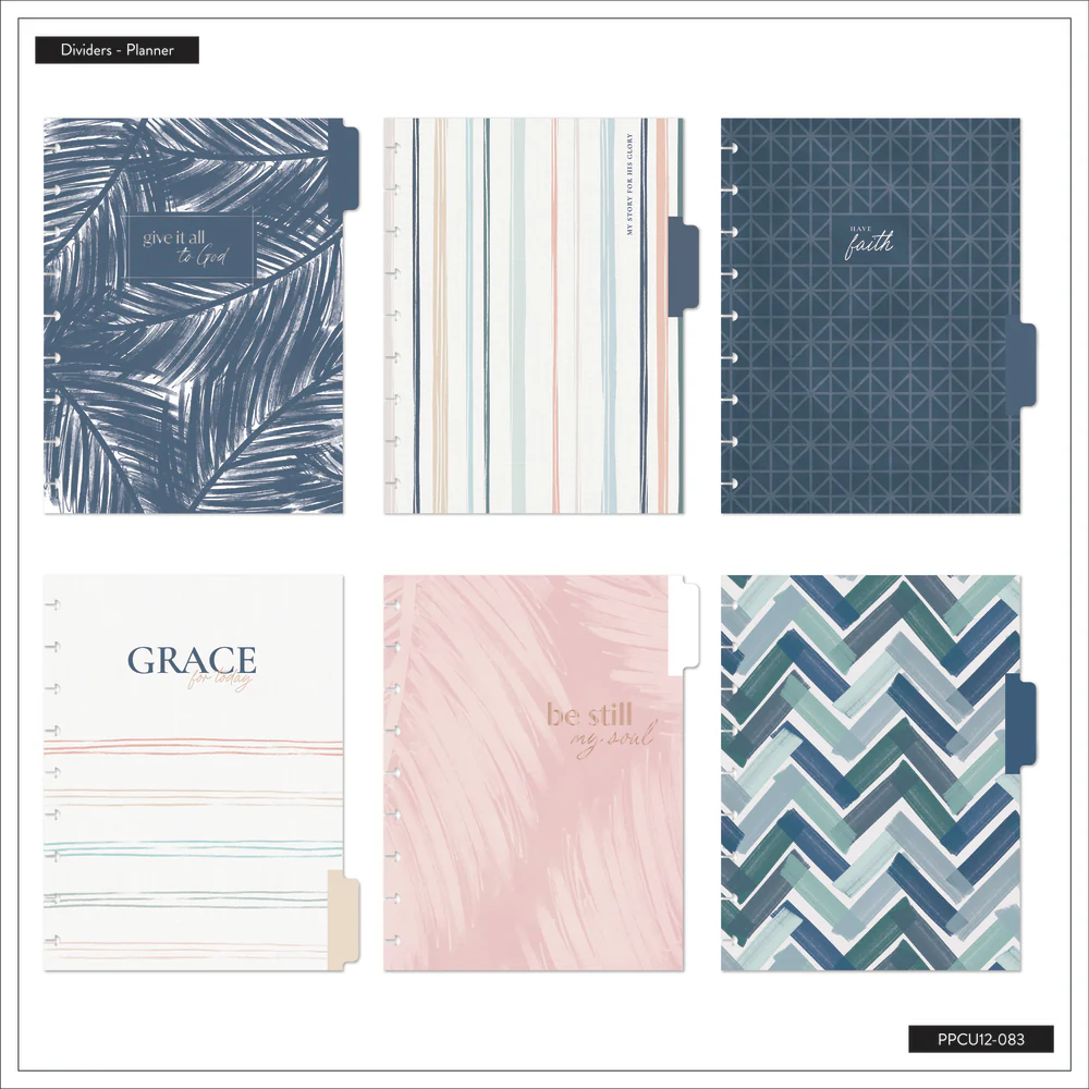 Undated Coastal Faith Planner - Classic Faith Layout - 12 Months - Image 9