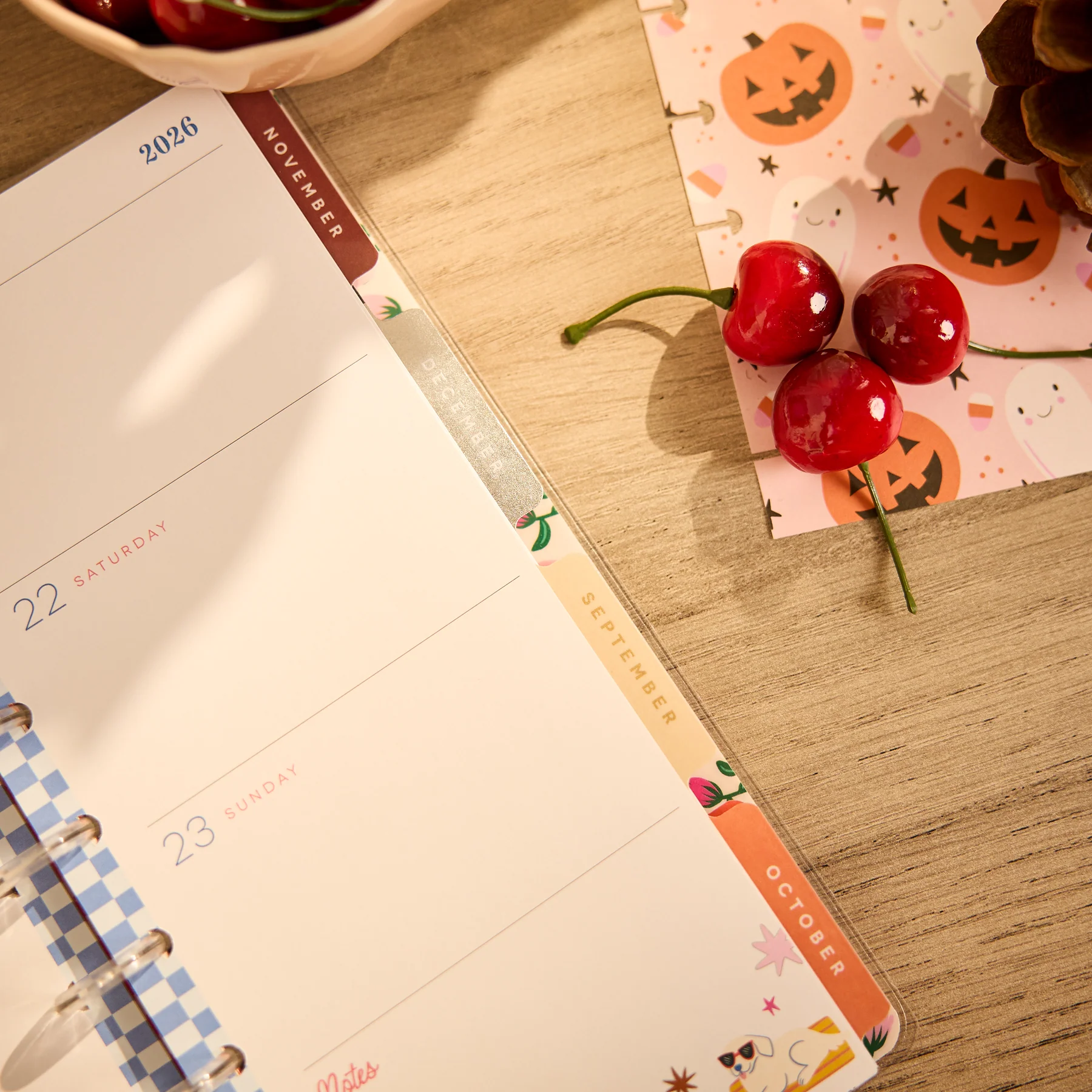 2026–2027 A Festive Year Customizable Planner - Skinny Classic Horizontal Layout - 12 Months - Image 12