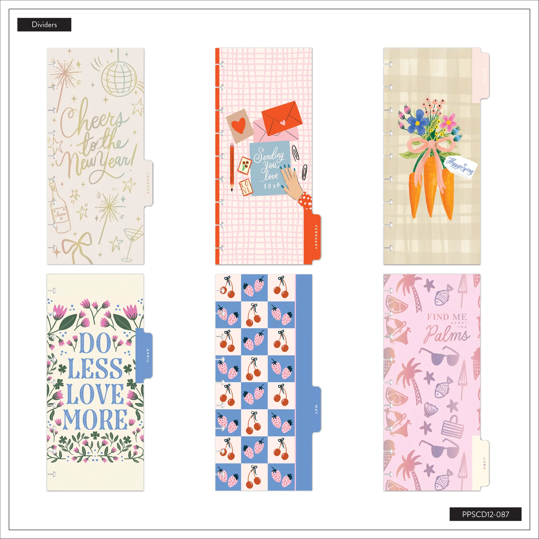 2026–2027 A Festive Year Customizable Planner - Skinny Classic Horizontal Layout - 12 Months - Image 14