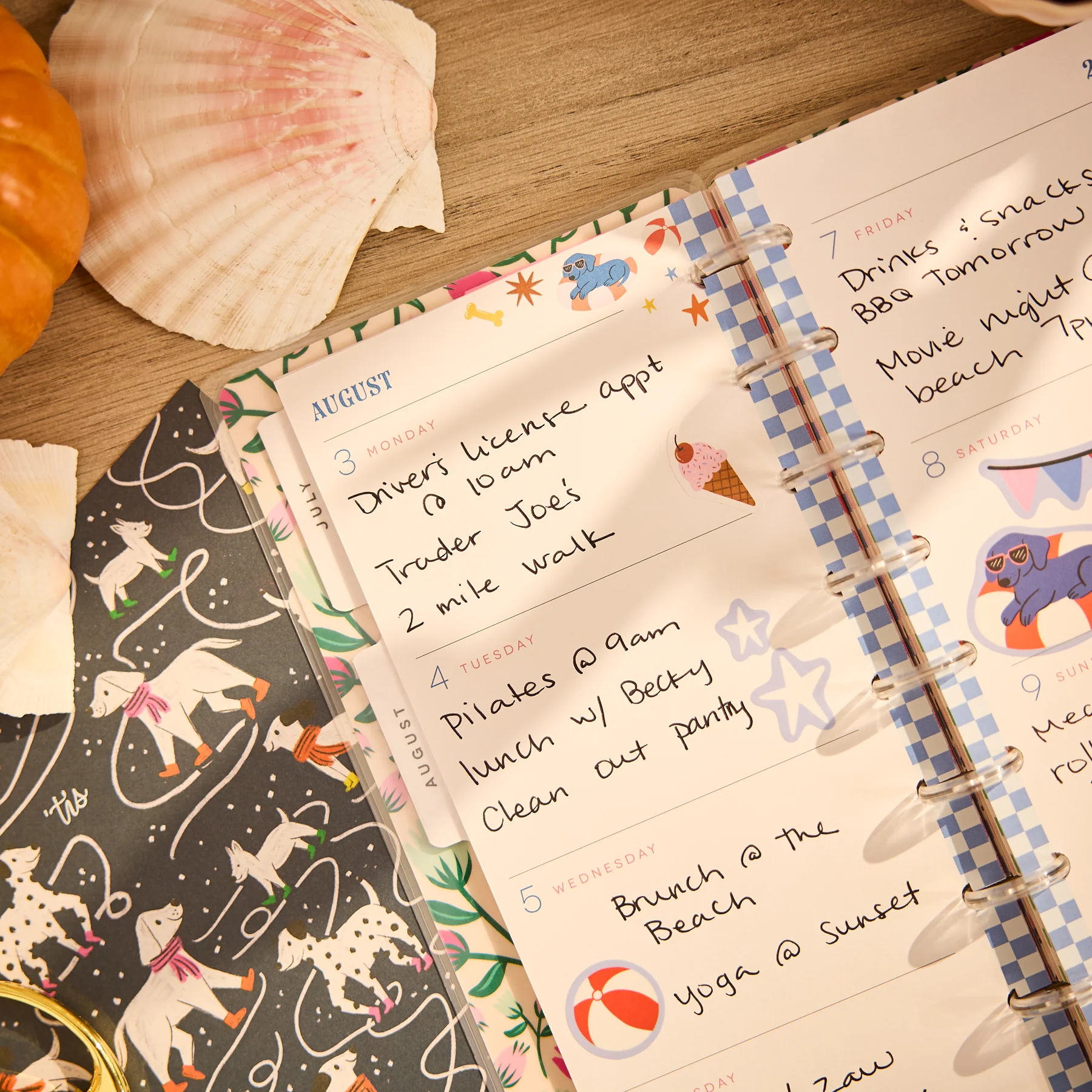 2026–2027 A Festive Year Customizable Planner - Skinny Classic Horizontal Layout - 12 Months - Image 5
