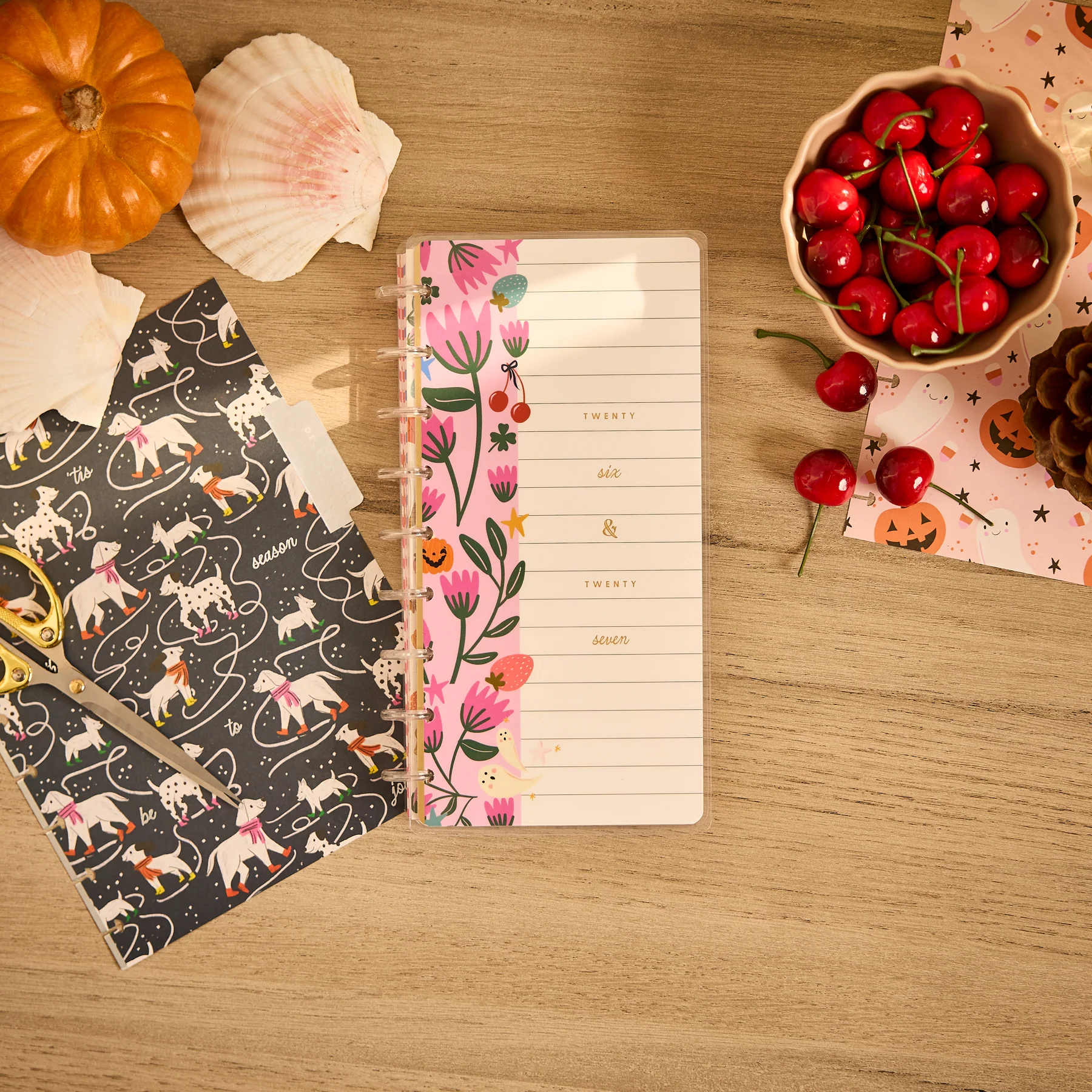 2026–2027 A Festive Year Customizable Planner - Skinny Classic Horizontal Layout - 12 Months - Image 7