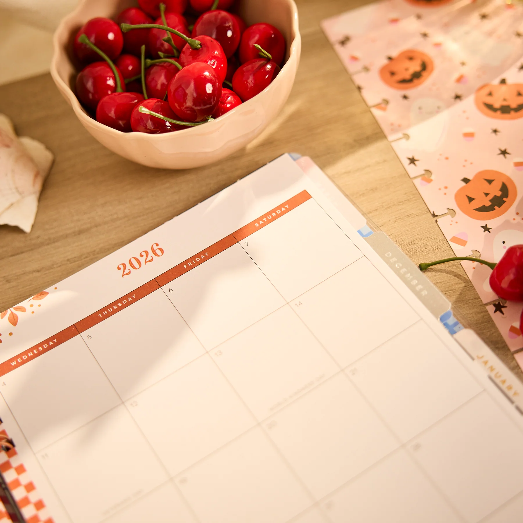 2026–2027 A Festive Year Customizable Spiral Planner - Classic Dashboard Layout - 12 Months - Image 10