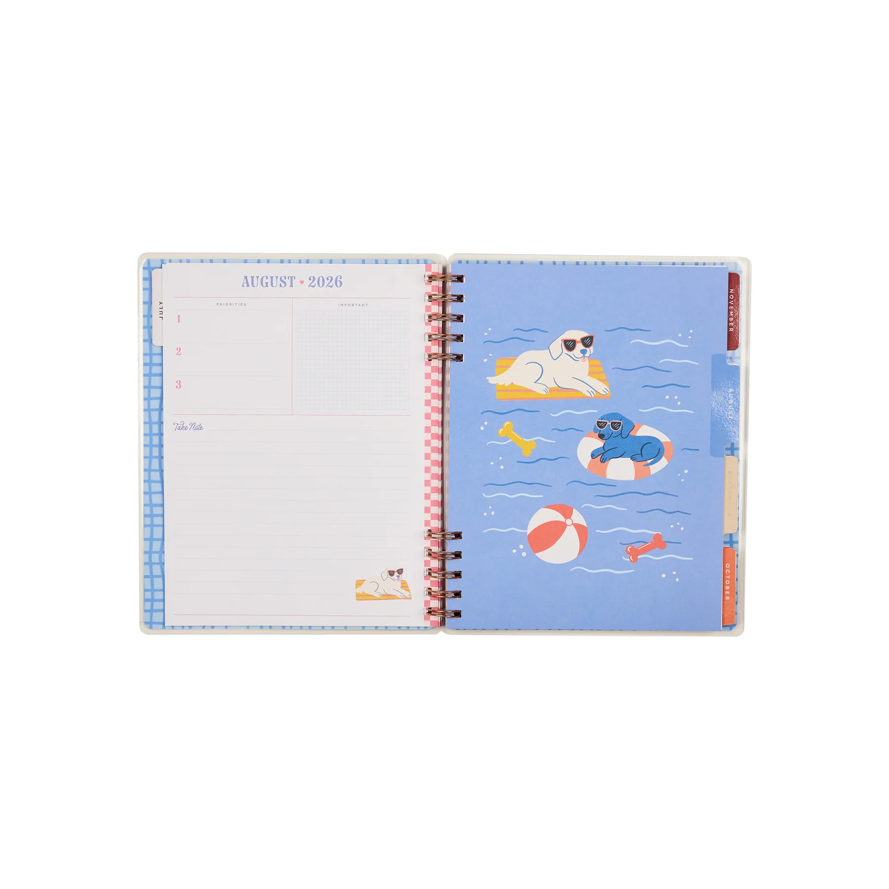 2026–2027 A Festive Year Customizable Spiral Planner - Classic Dashboard Layout - 12 Months - Image 15