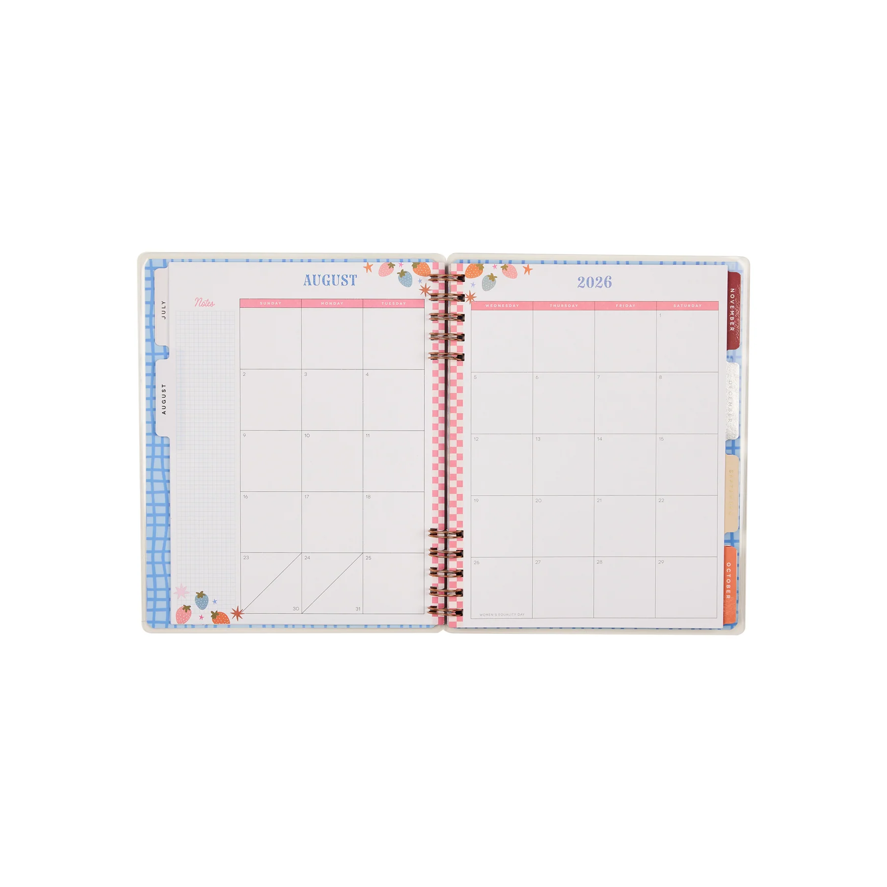 2026–2027 A Festive Year Customizable Spiral Planner - Classic Dashboard Layout - 12 Months - Image 16
