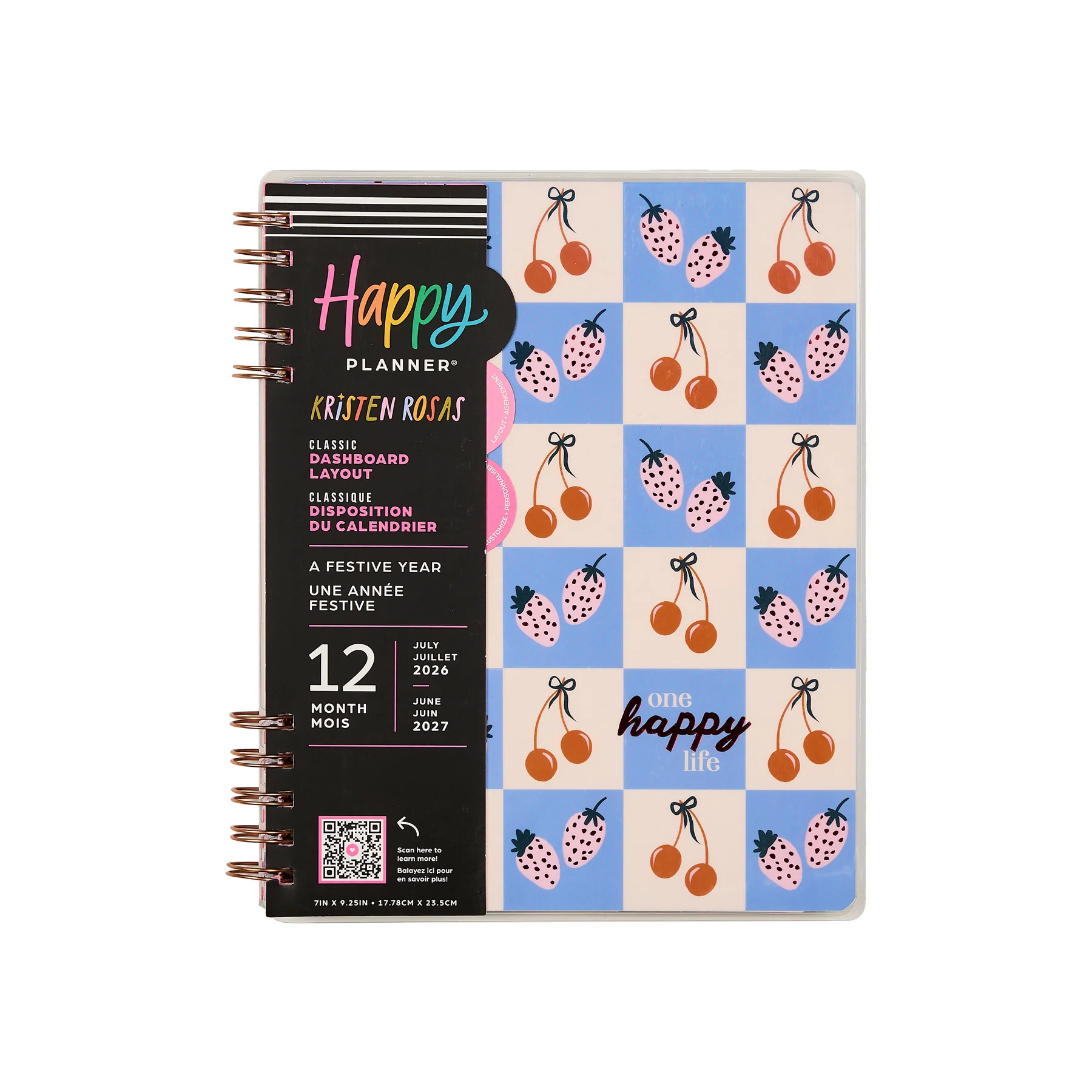 2026–2027 A Festive Year Customizable Spiral Planner - Classic Dashboard Layout - 12 Months - Image 18