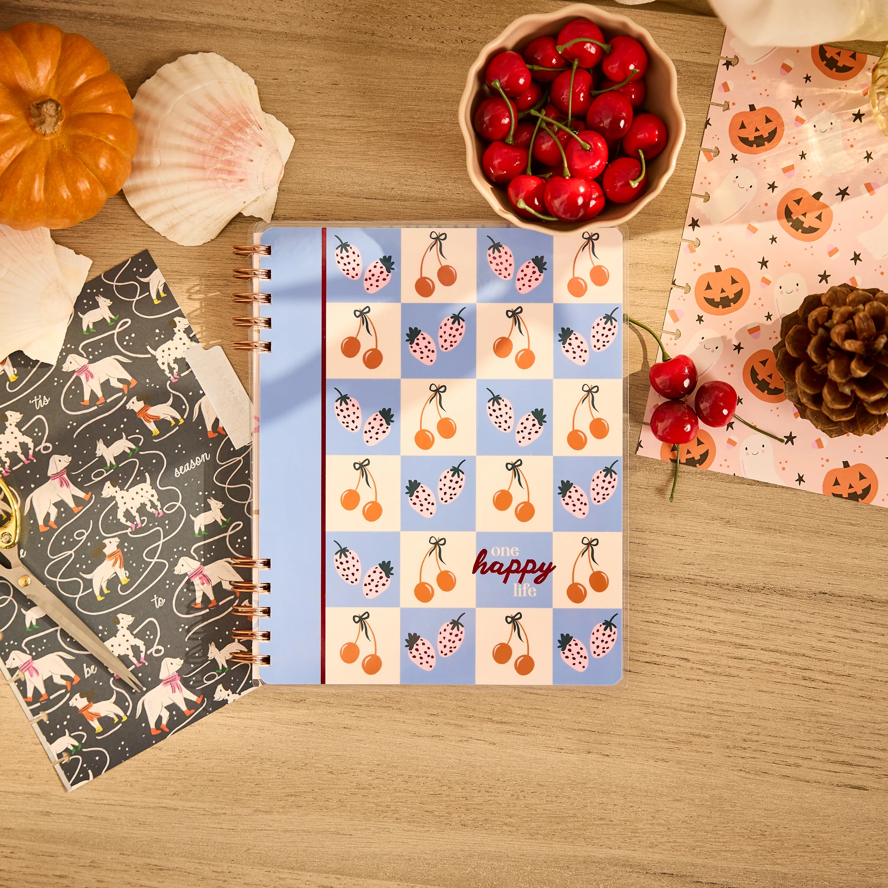 2026–2027 A Festive Year Customizable Spiral Planner - Classic Dashboard Layout - 12 Months - Image 7