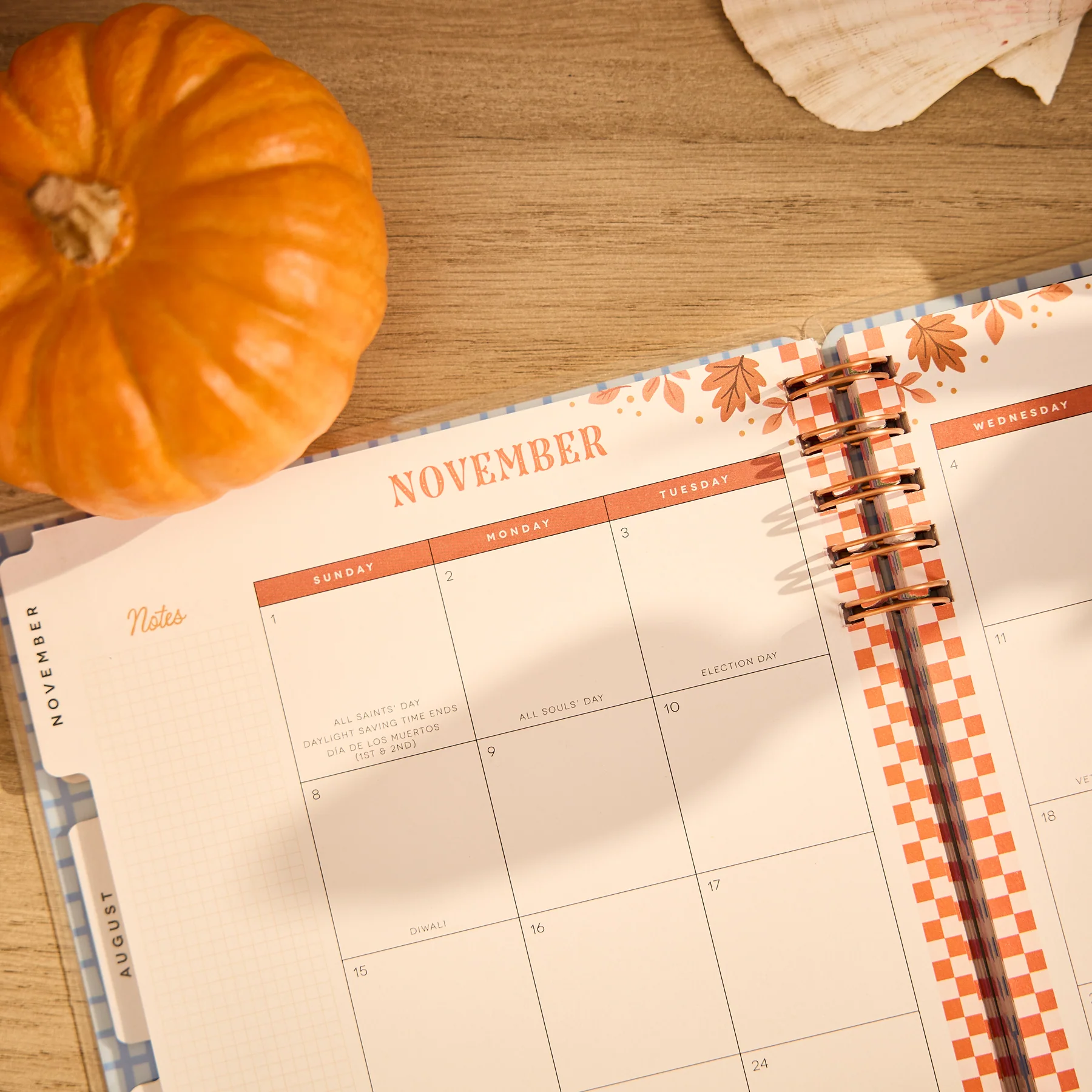 2026–2027 A Festive Year Customizable Spiral Planner - Classic Dashboard Layout - 12 Months - Image 9