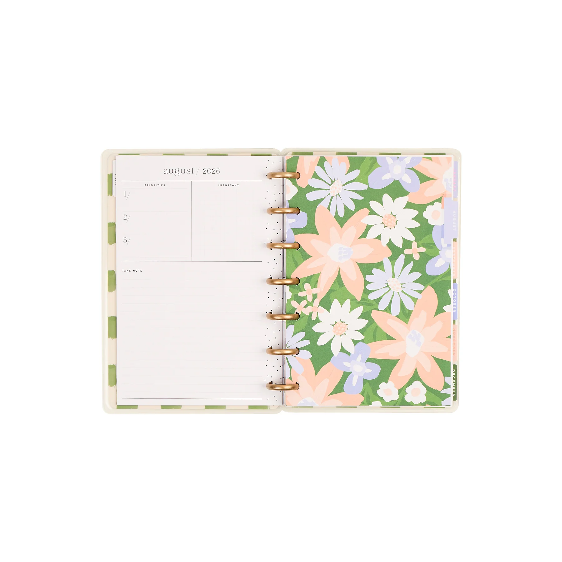 2026–2027 Blossom Bright Customizable Planner - Mini Dashboard Layout - 12 Months - Image 11