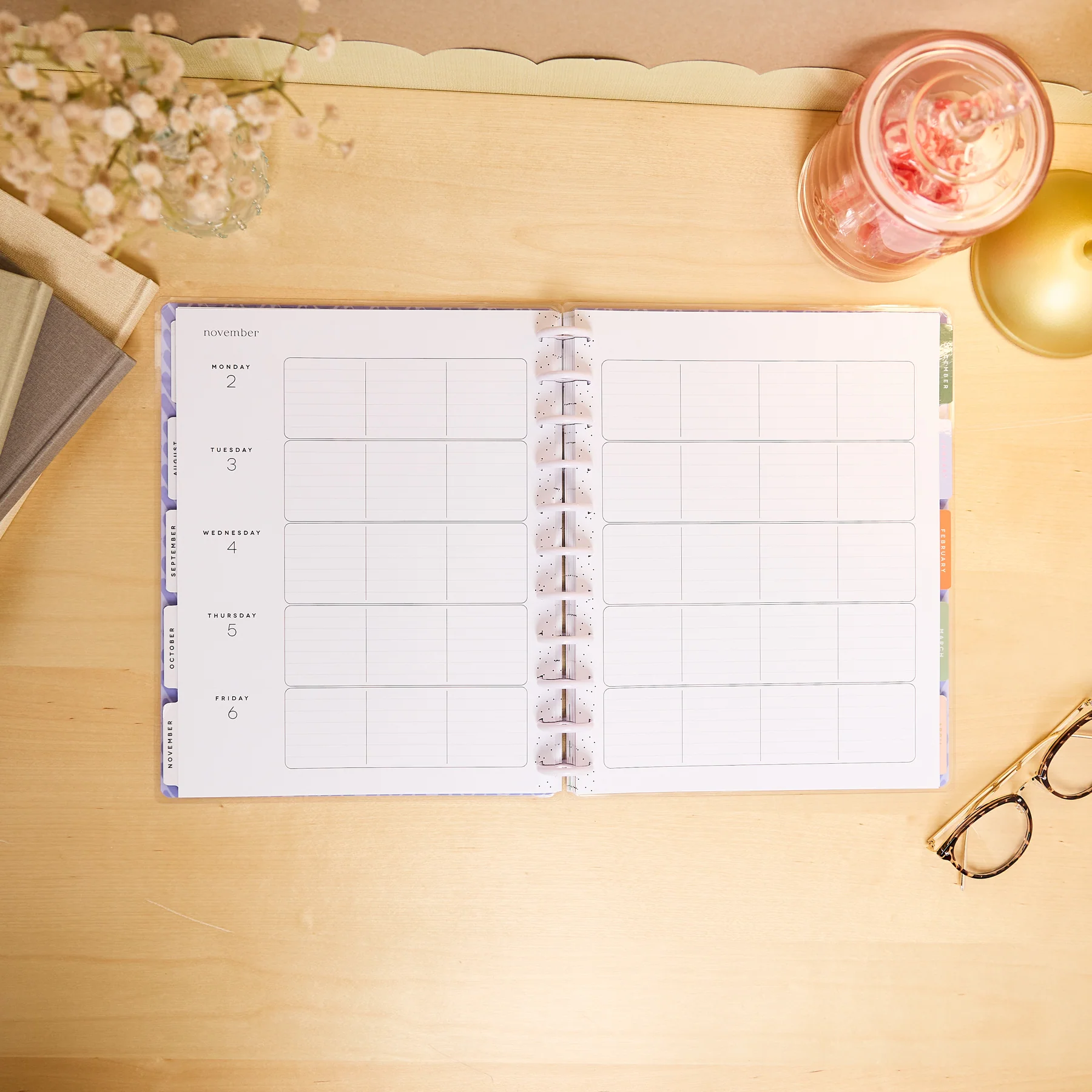 2026–2027 Blossom Bright Customizable Teacher Planner - Big Teacher Layout - 12 Months - Image 11