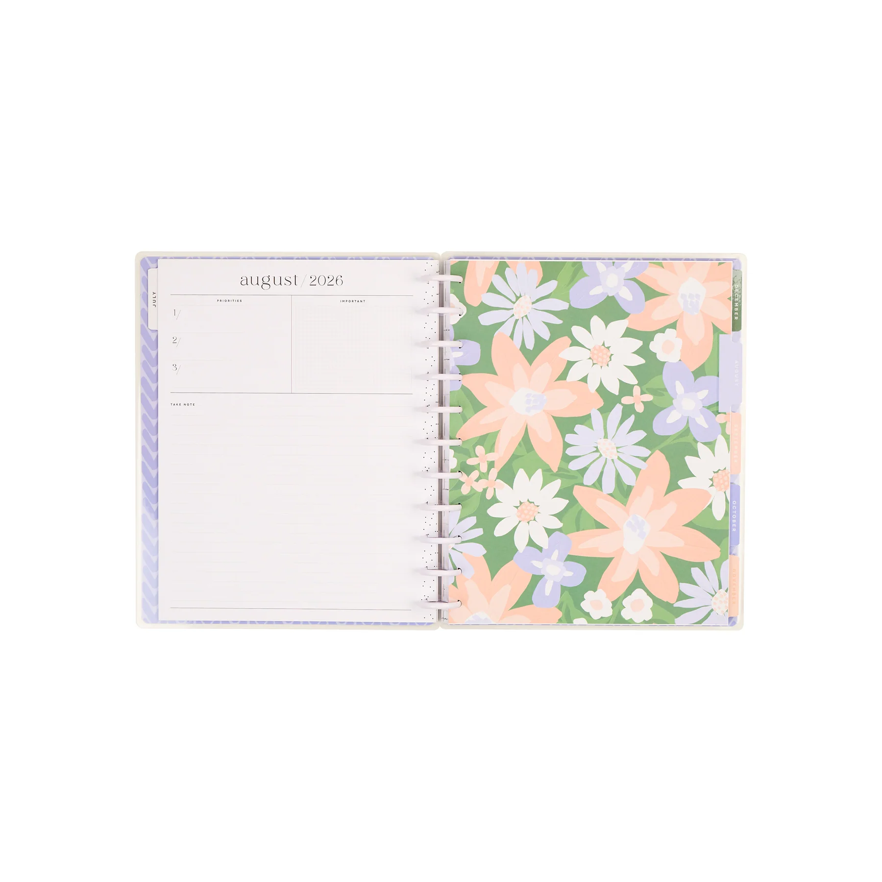 2026–2027 Blossom Bright Customizable Teacher Planner - Big Teacher Layout - 12 Months - Image 13