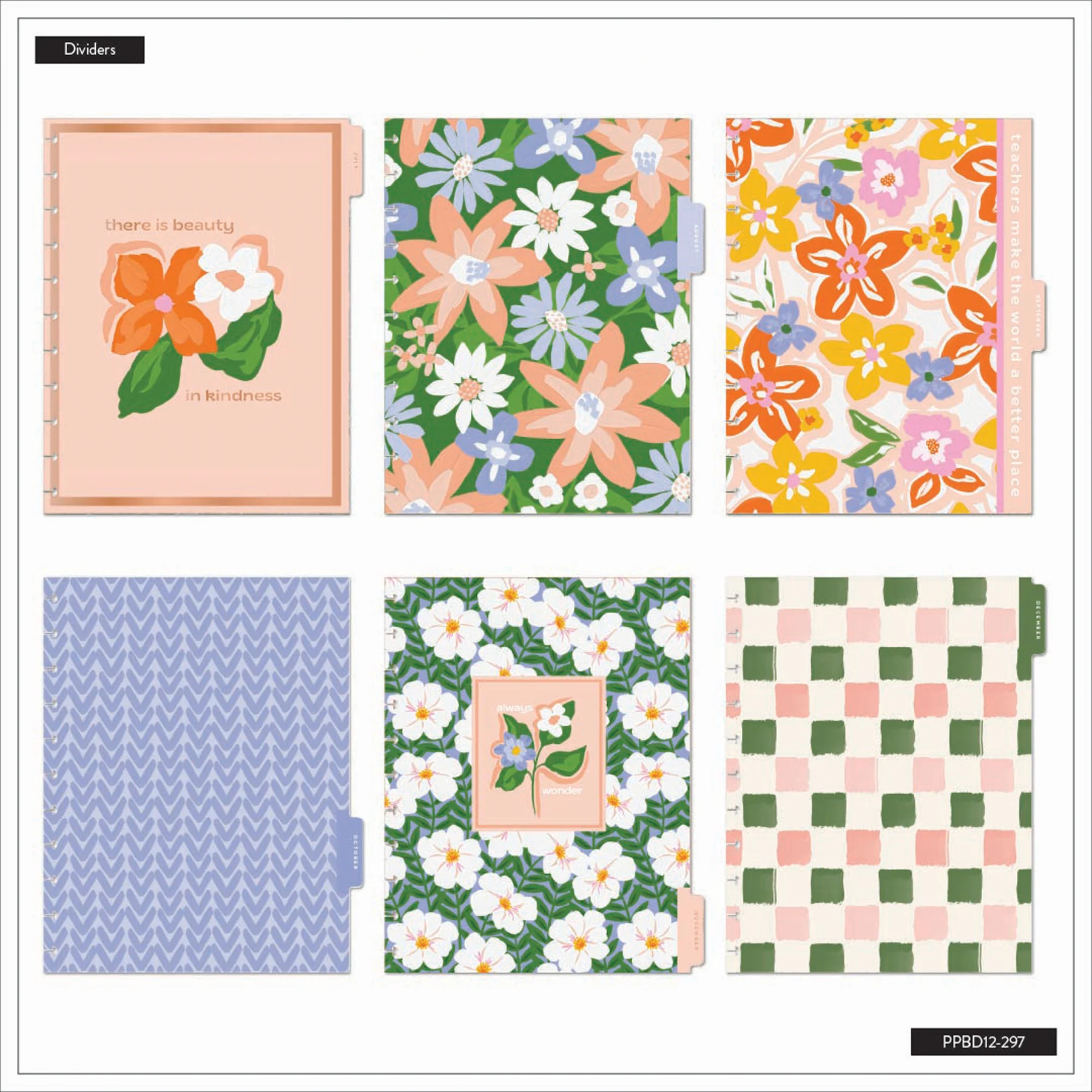 2026–2027 Blossom Bright Customizable Teacher Planner - Big Teacher Layout - 12 Months - Image 16