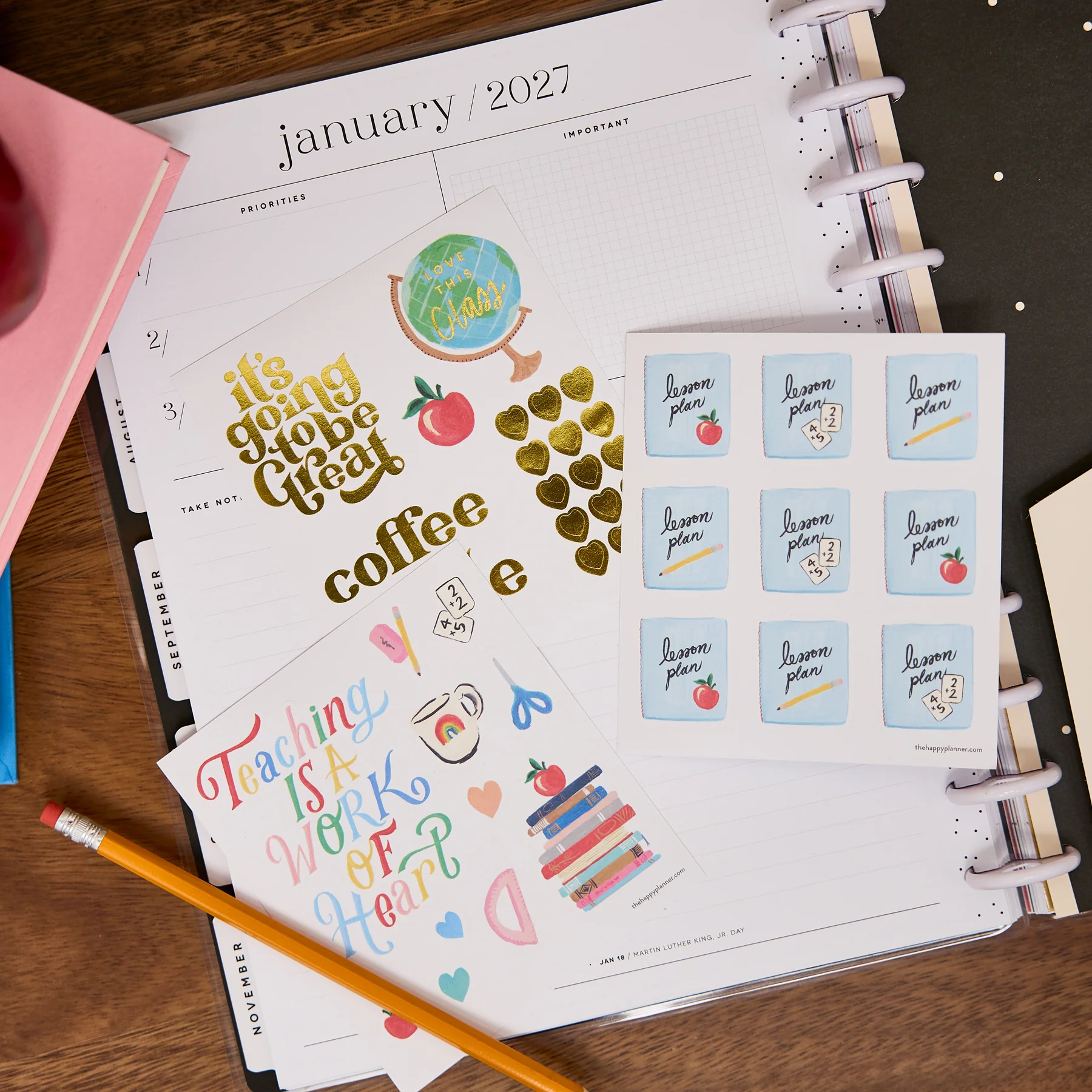 2026–2027 Bright Lessons - Big Teacher Planner Box Kit - 12 Months - Image 13
