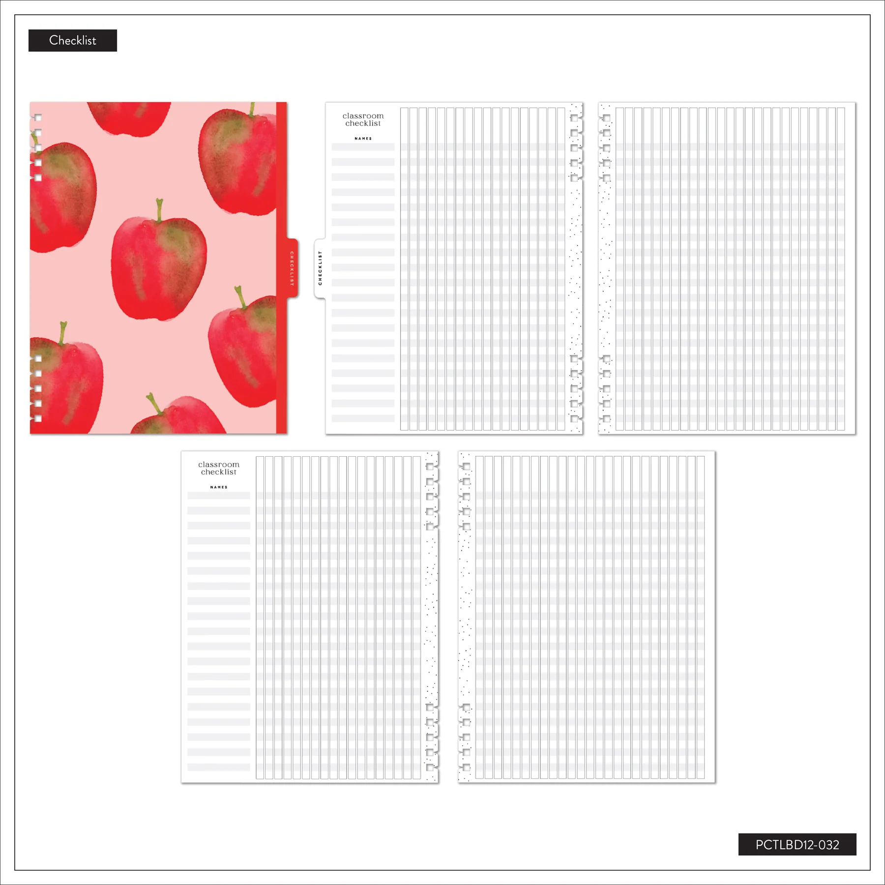 2026–2027 Bright Lessons Customizable Spiral Teacher Planner - Big Teacher Layout - 12 Months - Image 16