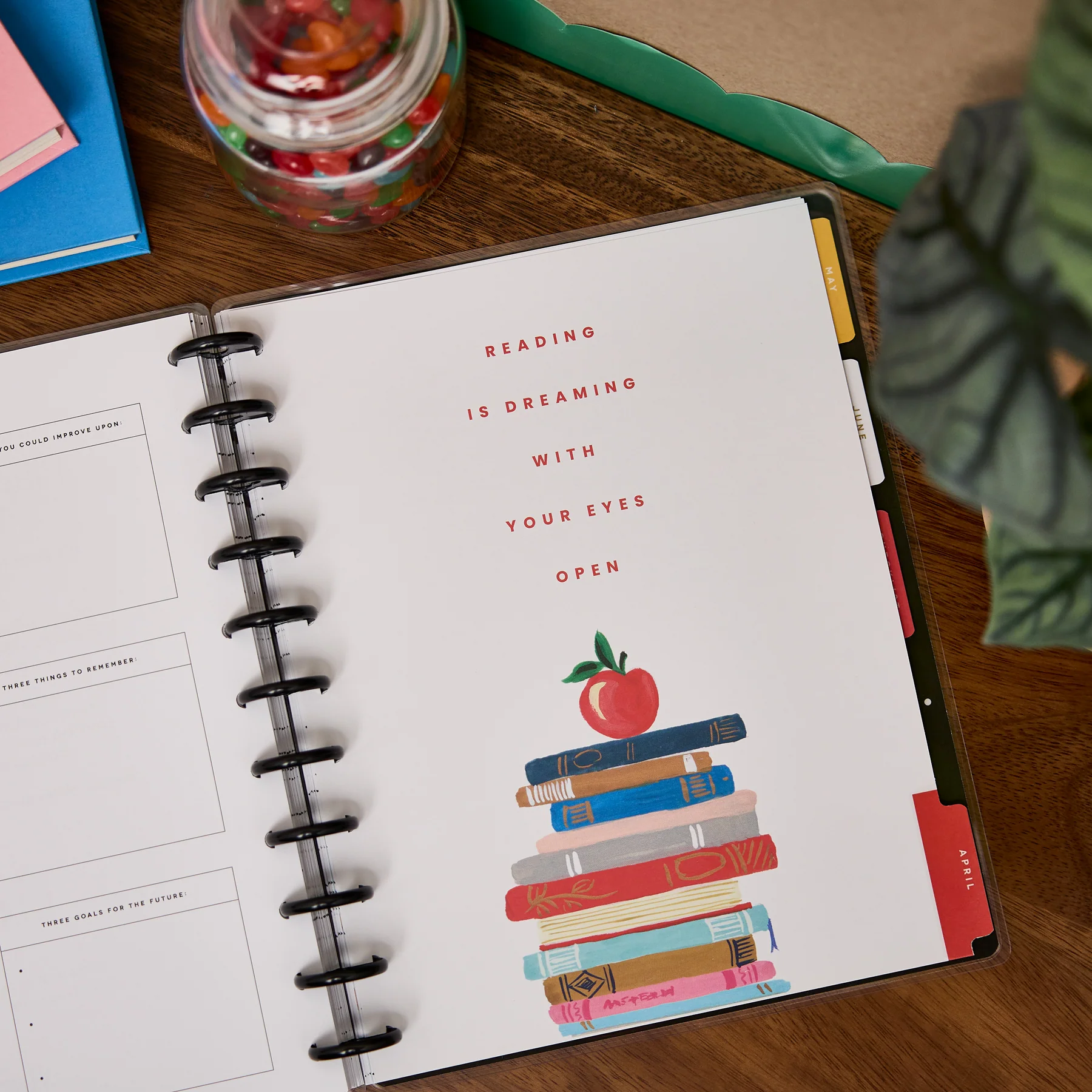 2026–2027 Bright Lessons Customizable Teacher Planner - Big Teacher Layout - 12 Months - Image 2